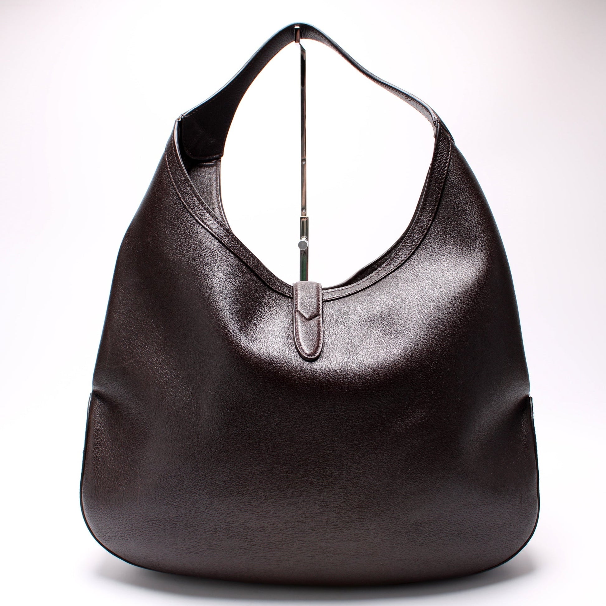 Gucci 365458 Soft Grain Medium Jackie Hobo Bag