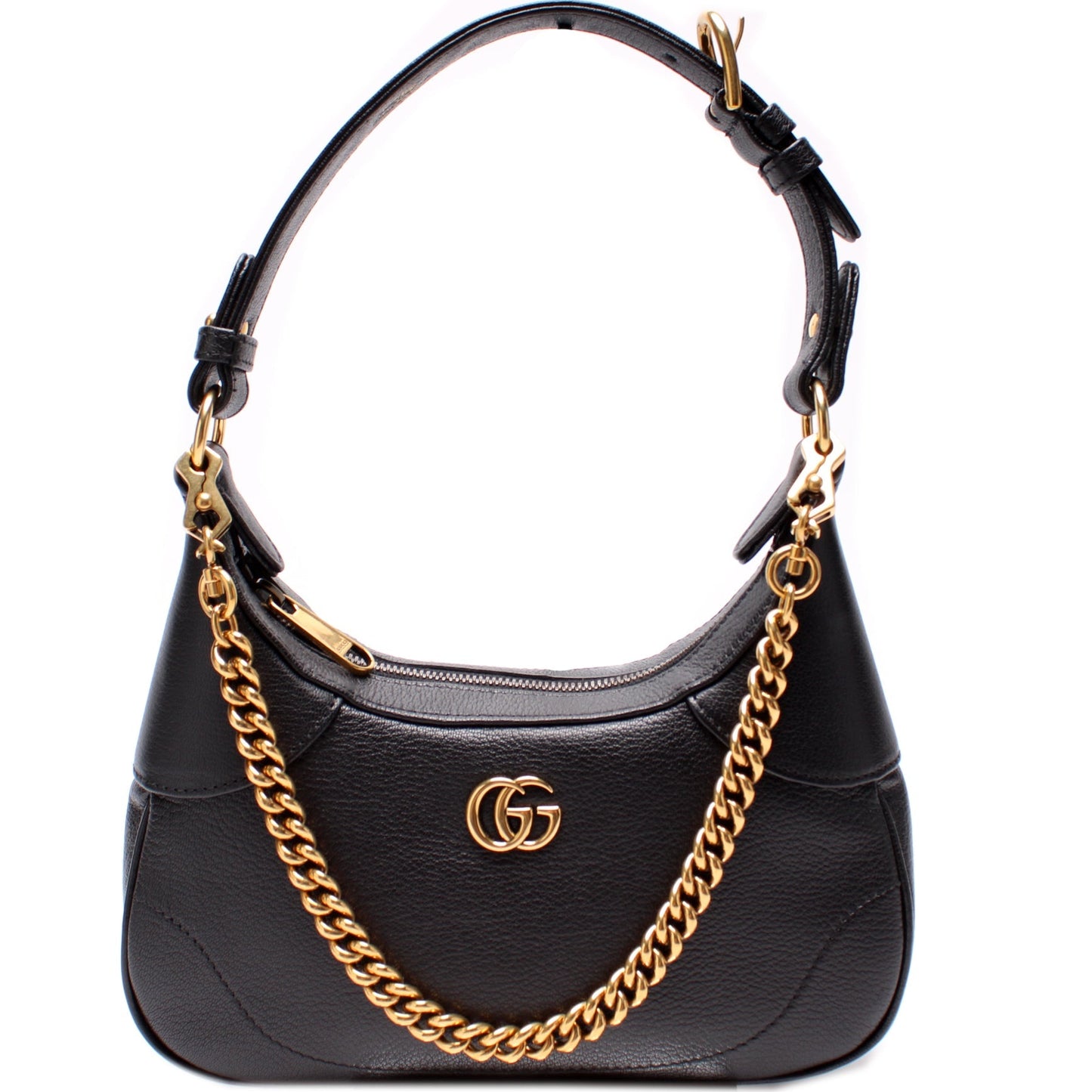 Gucci 731817 Aphrodite Leather Small Shoulder Bag