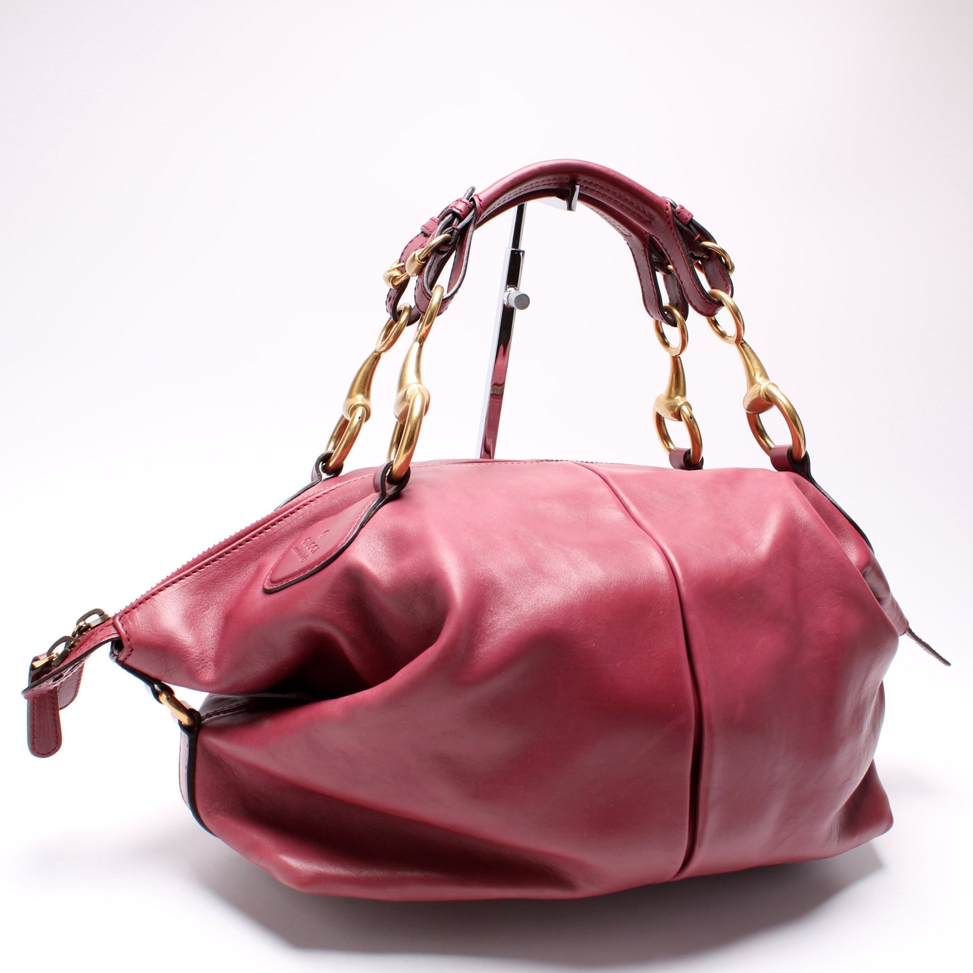 Gucci 309587 Icon Top Handle Soft Calfskin Bag