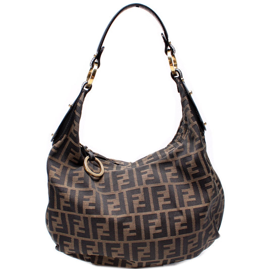 Fendi Zucca Chef Medium Hobo Bag