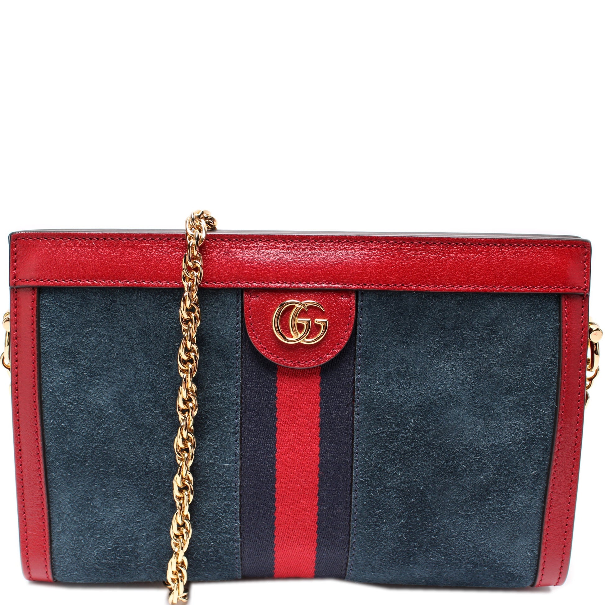 Gucci 503877 Ophidia Suede Shoulder Small Bag