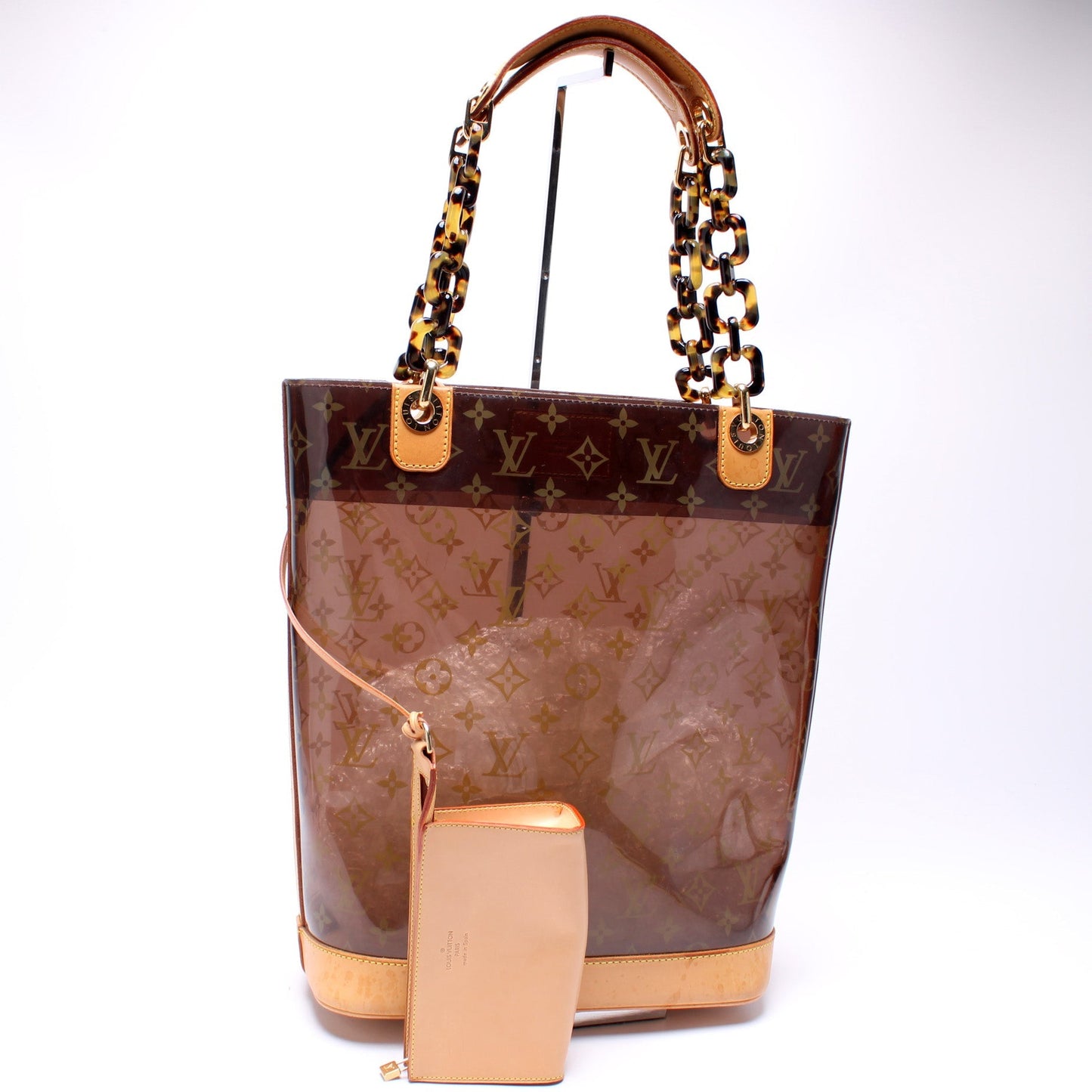 Louis Vuitton Sac Ambre MM With Pouch PVC Monogram