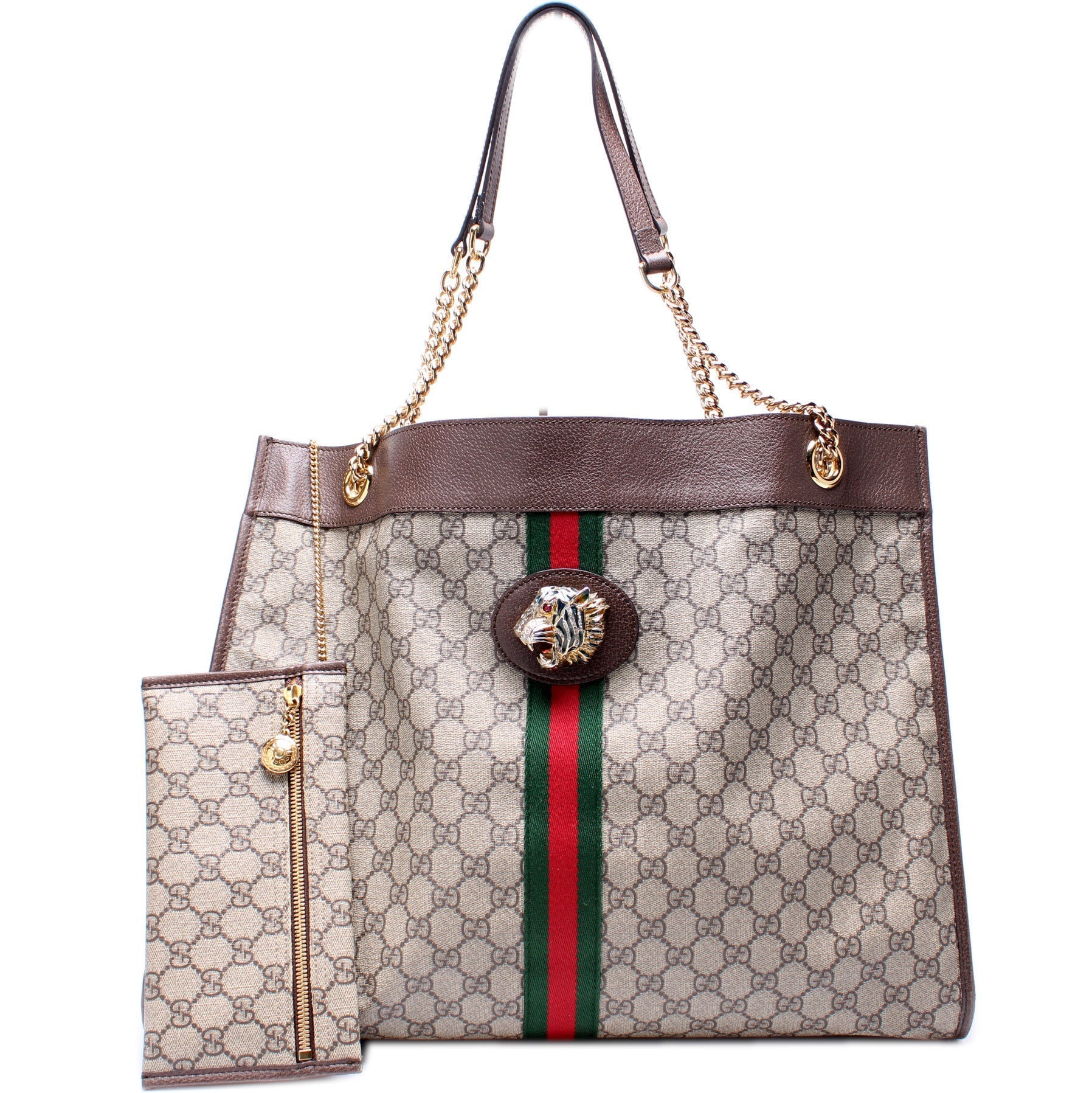 Gucci 537219 GG Supreme Rajah Tote Bag