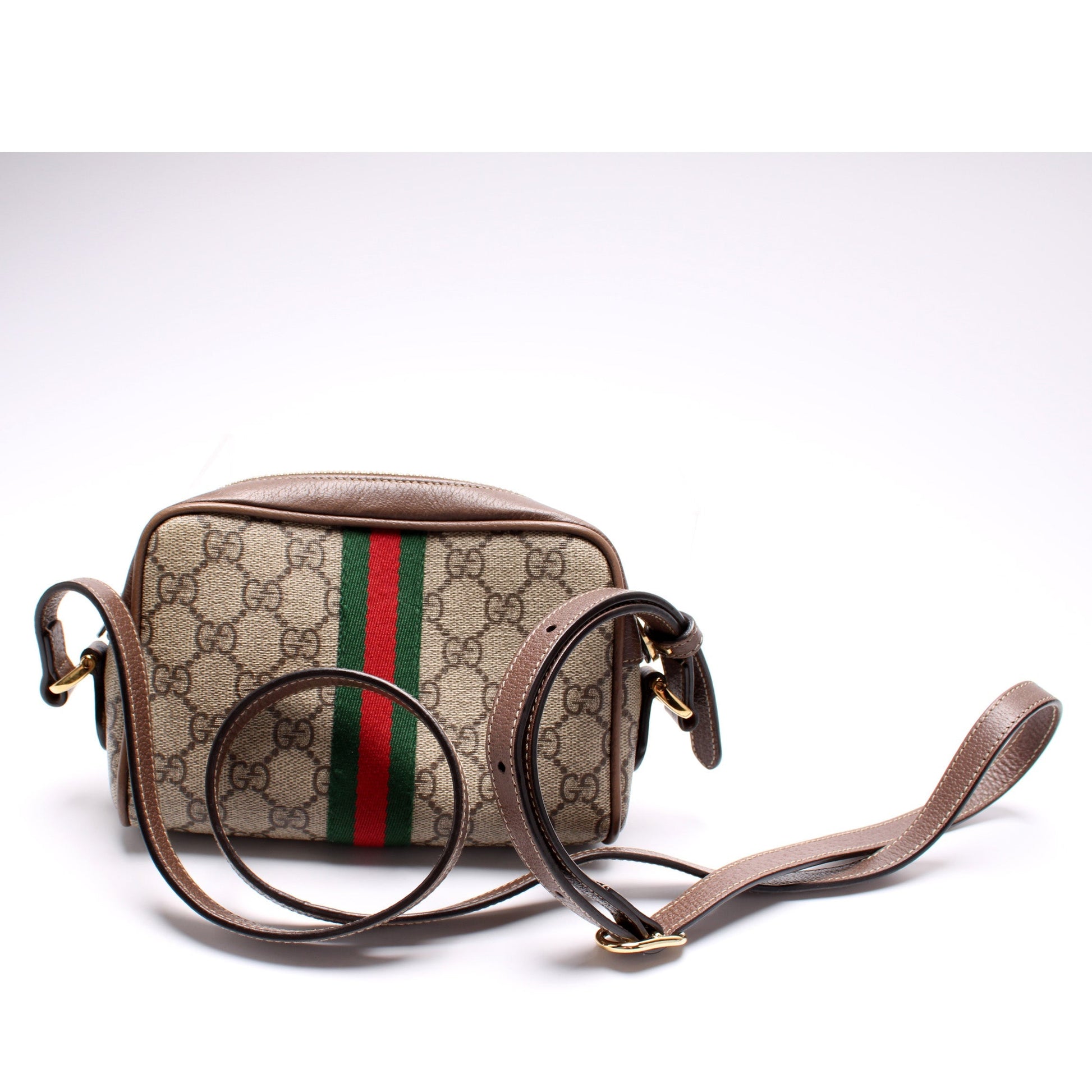 Gucci 517350 GG Supreme Mini Ophidia Bag