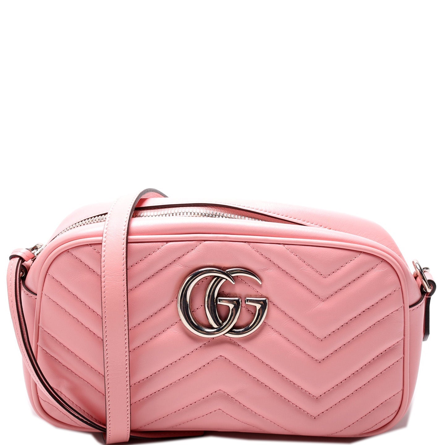Gucci 447632 Marmont Small Leather Camera Bag