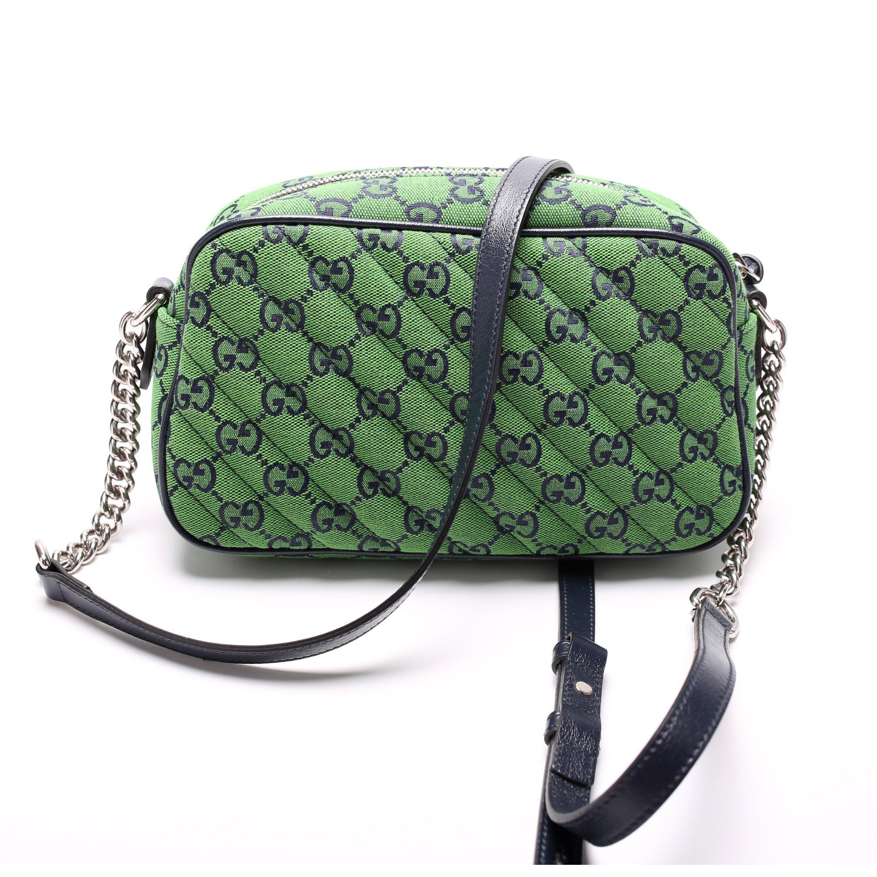 Gucci 447632 Marmont Small Canvas Camera Bag