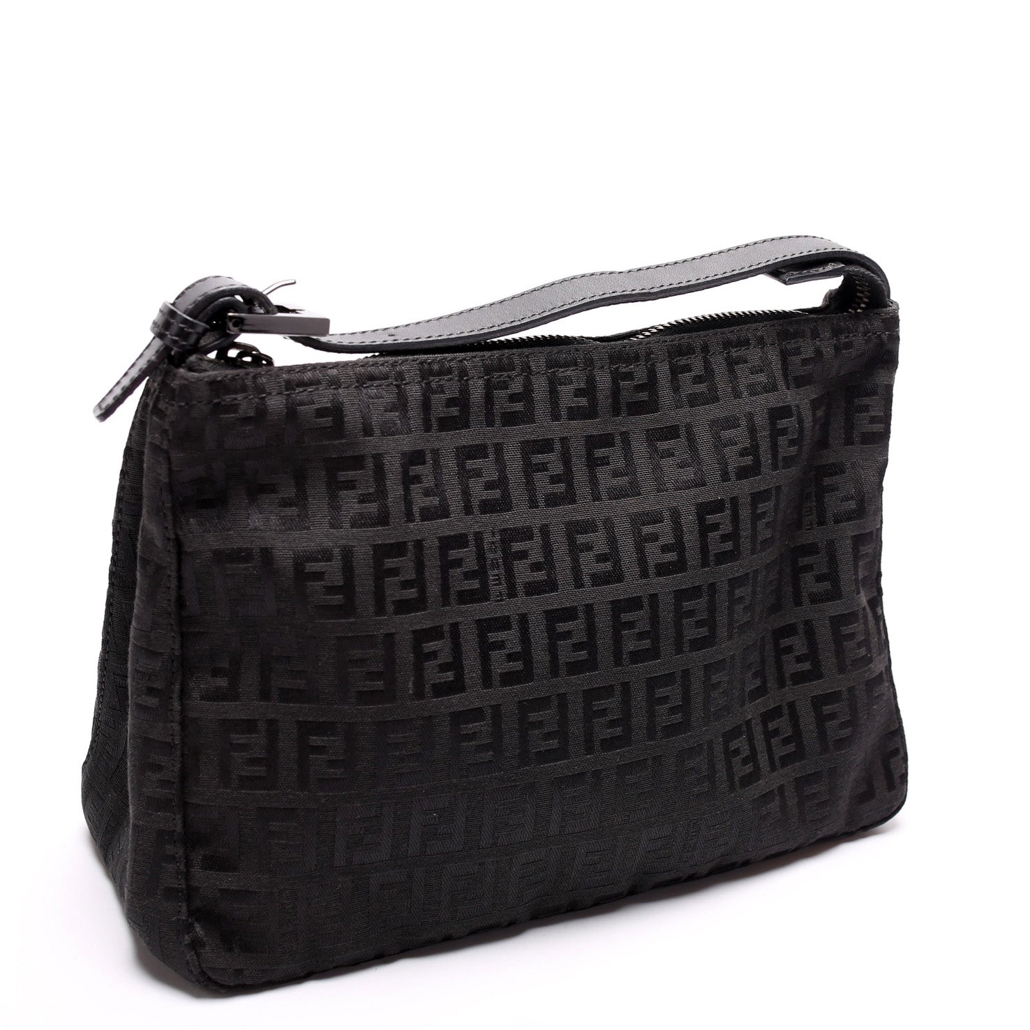 Fendi 8N0005 Zucchino Mini Pochette Bag