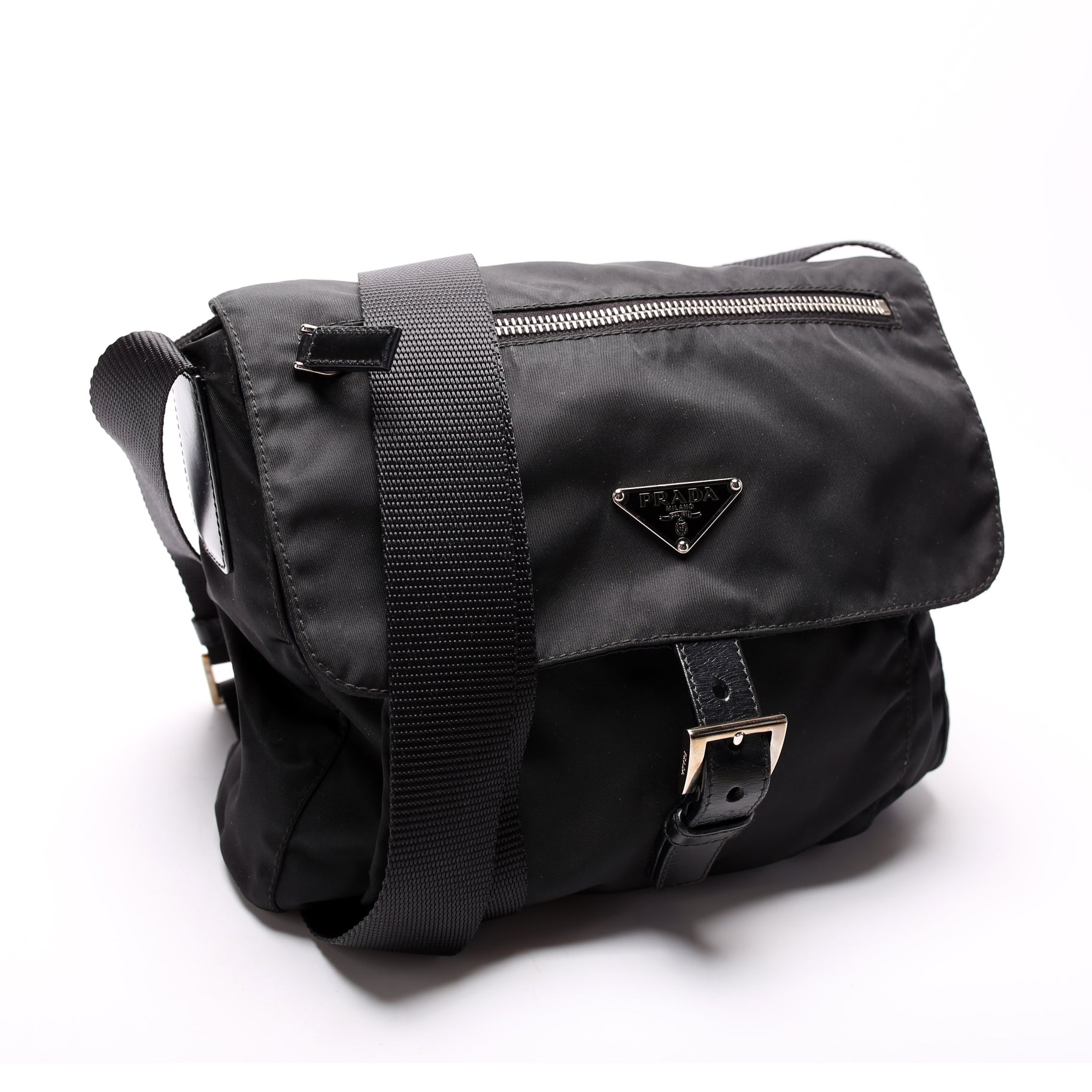 Prada Tessuto Nylon Small Crossbody Bag
