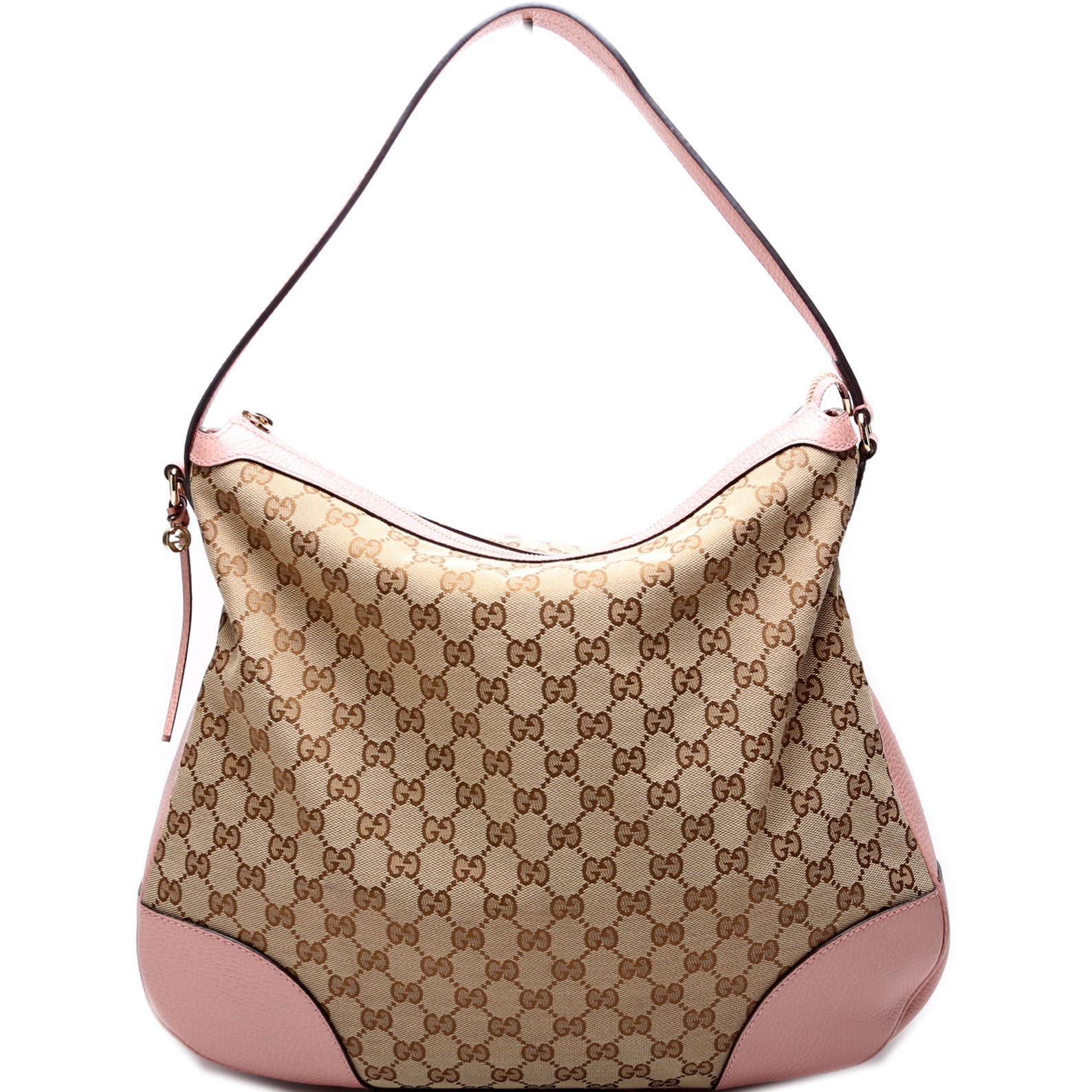 Gucci 449244 GG Canvas Bree Hobo Bag