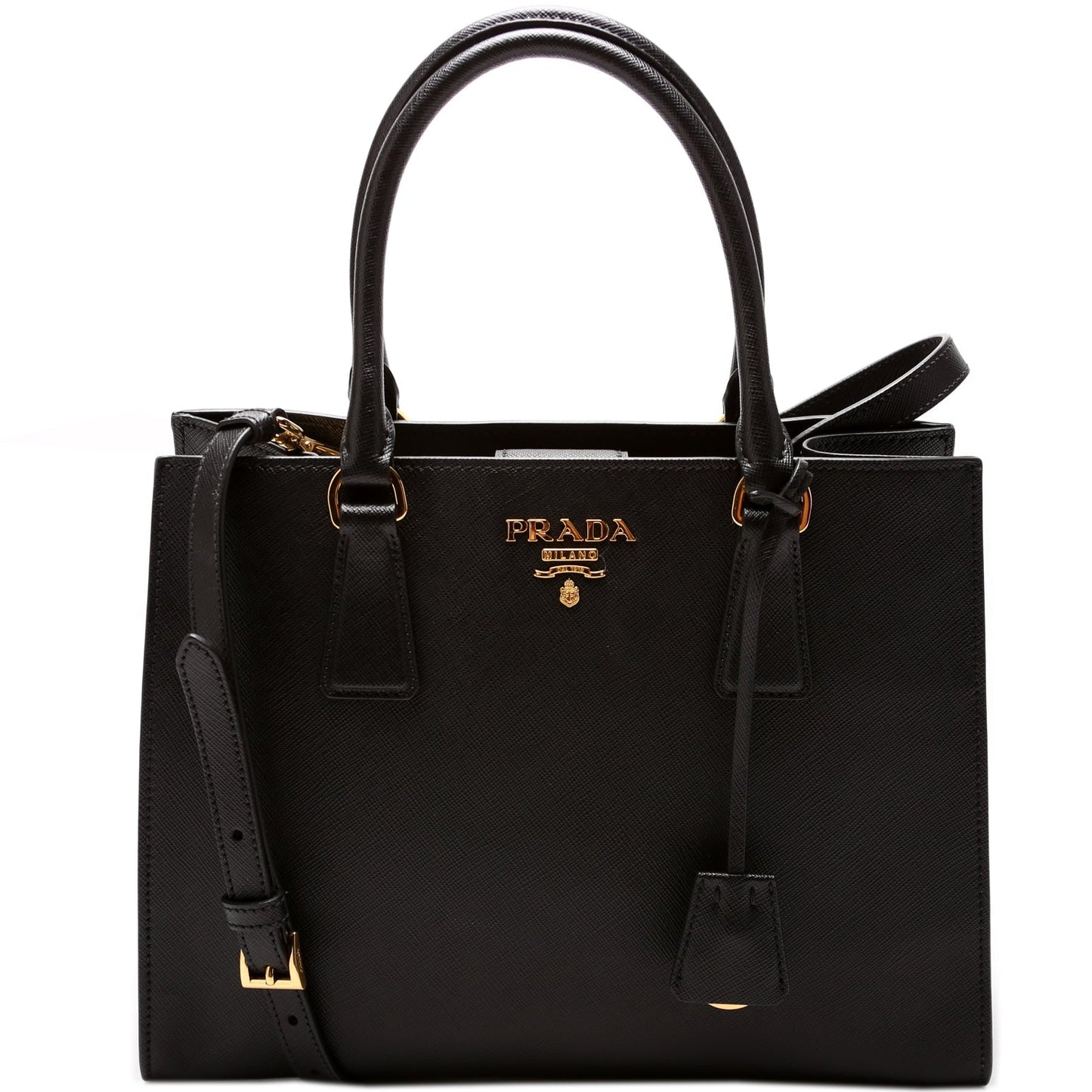 Prada 1BA118 Saffiano Lux Leather Tote Bag