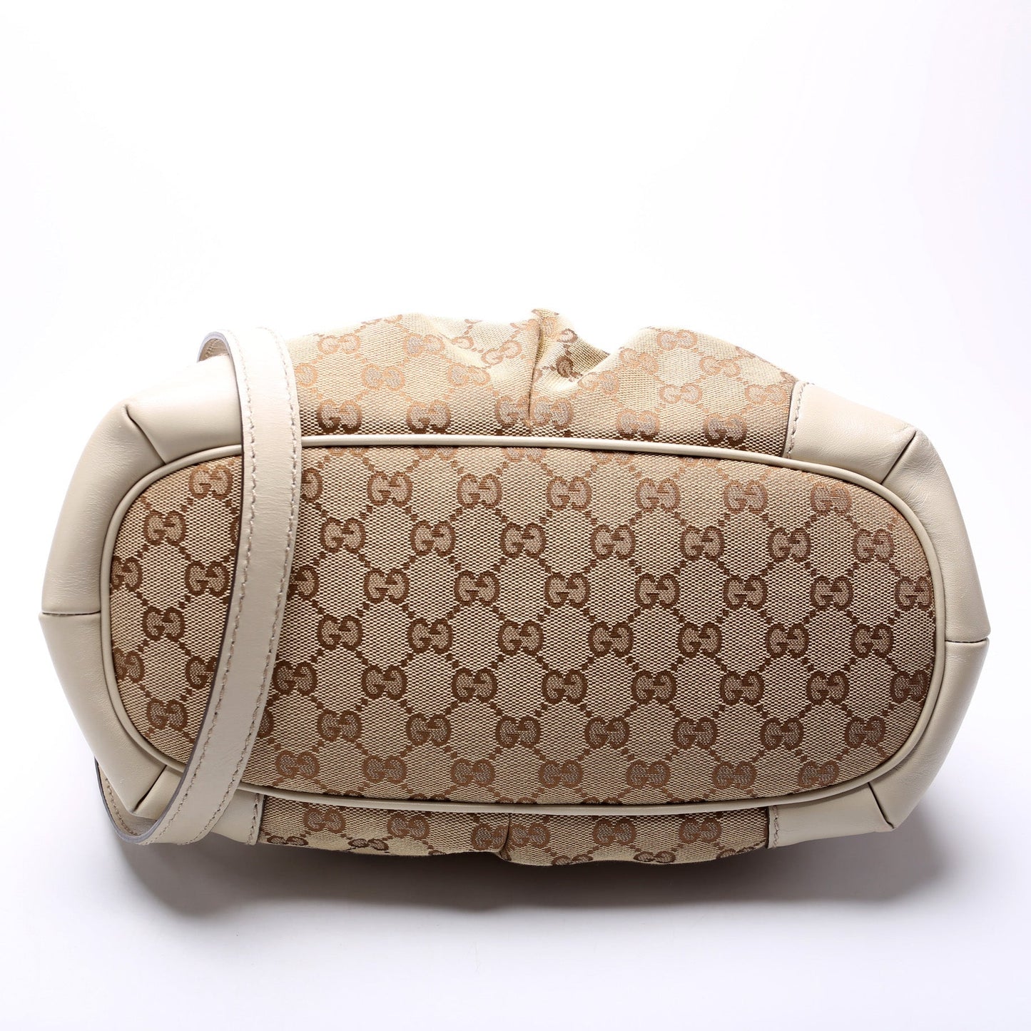 Gucci 247902 GG Canvas Sukey Satchel Bag