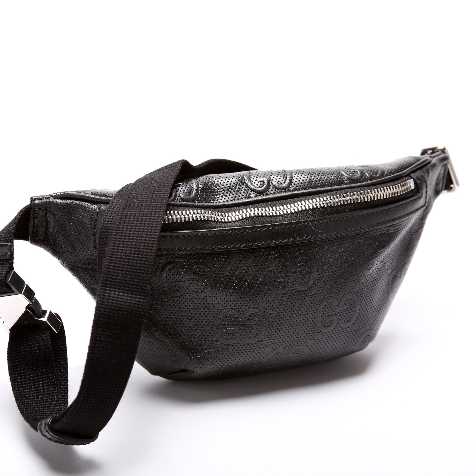 Gucci 658582 GG Embossed Belt Bag