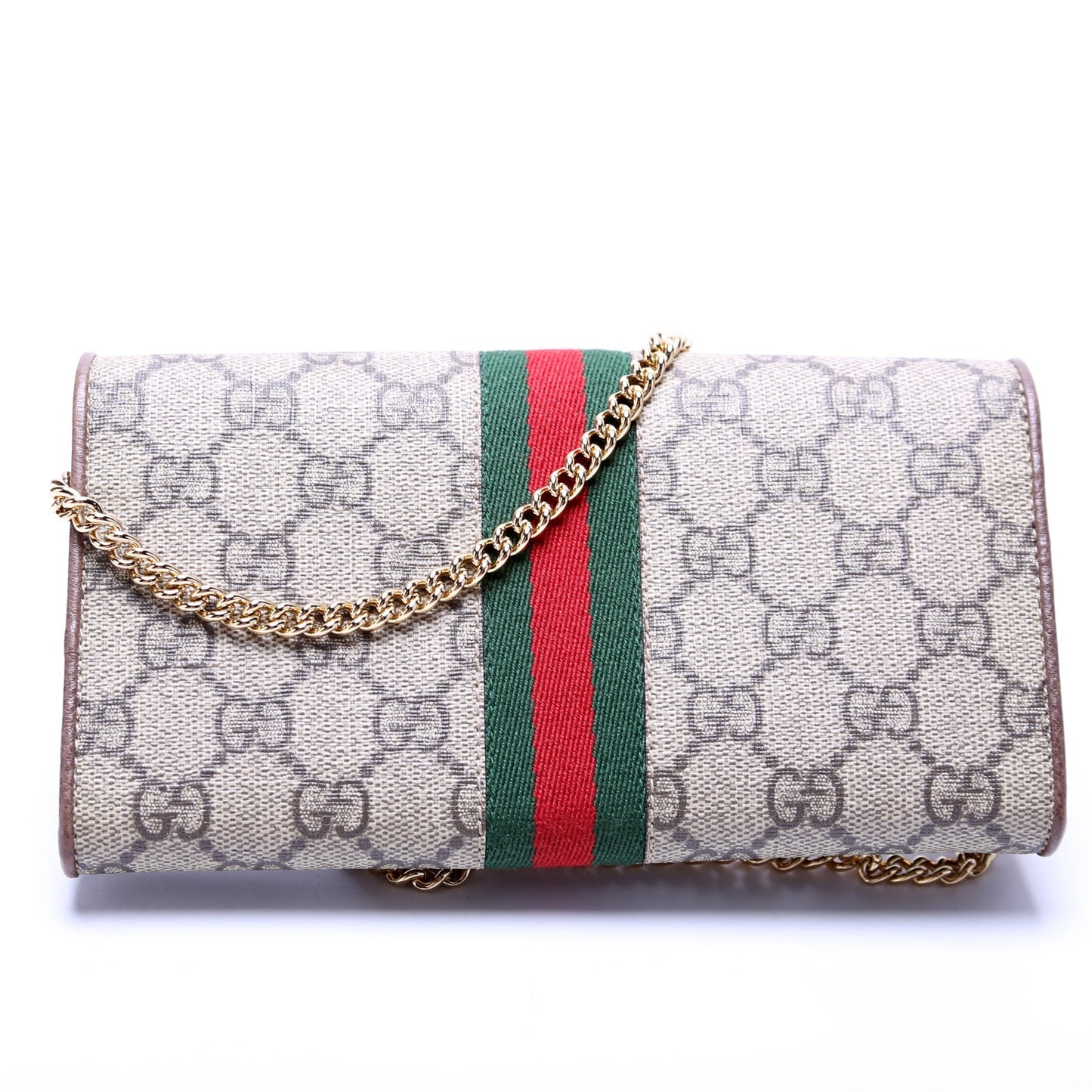 Gucci 546592 Ophidia GG Supreme Chain Wallet Bag