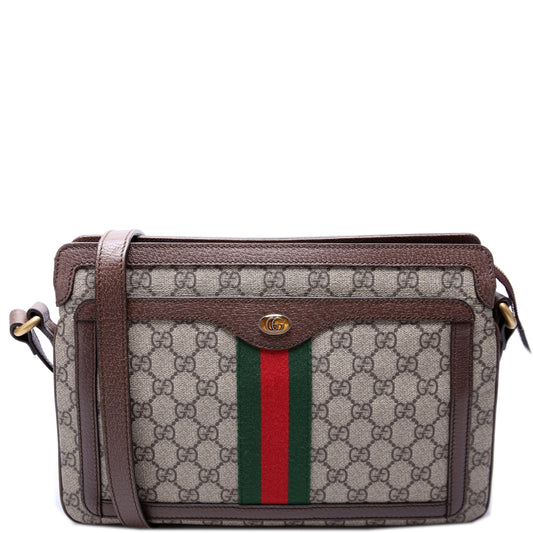 Gucci 523354 GG Supreme Ophidia Medium Shoulder Bag