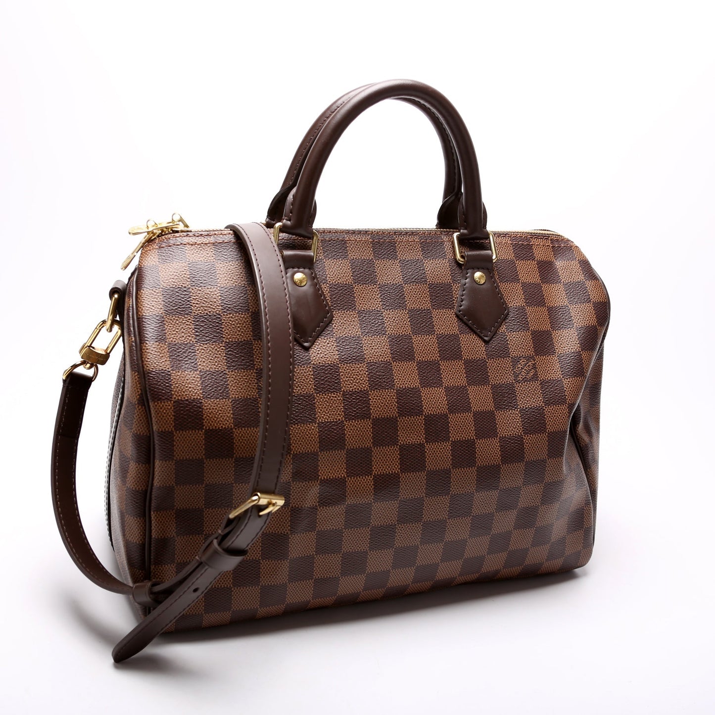 Louis Vuitton Speedy 30 Bandouliere Damier Ebene