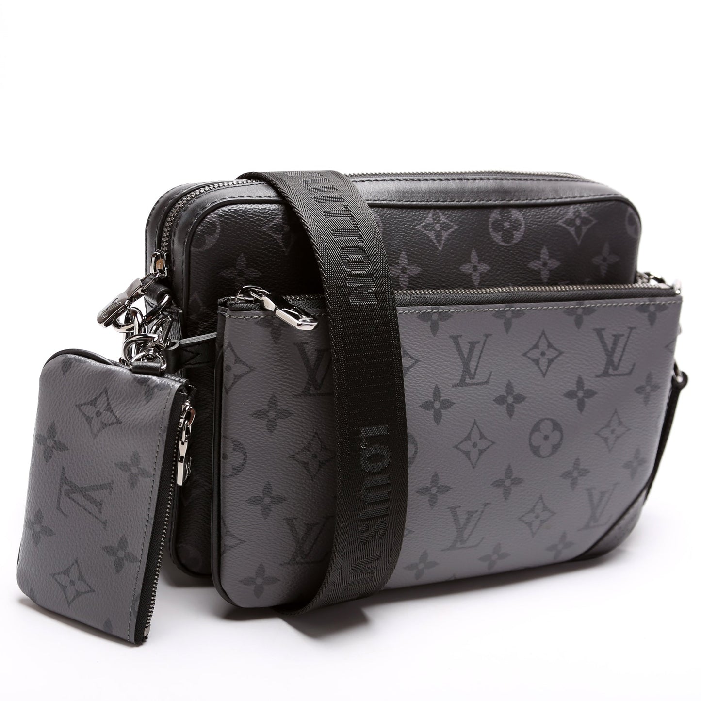 Louis Vuitton Trio Messenger Reverse Monogram Eclipse