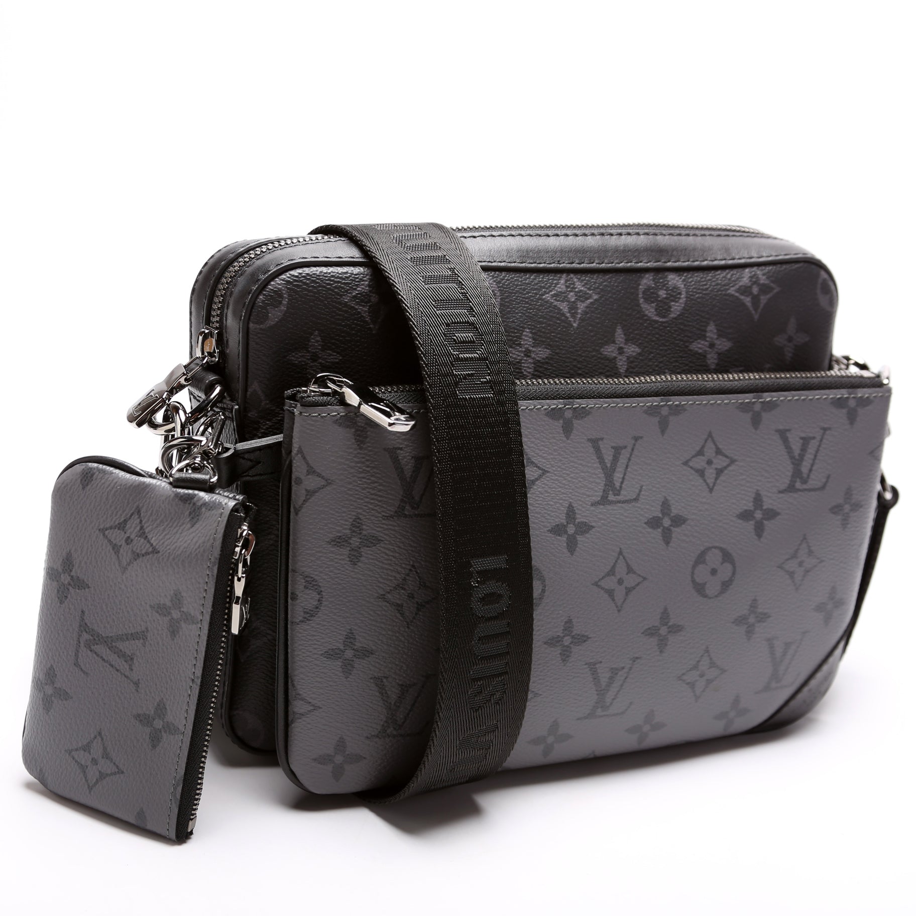 Louis Vuitton Trio Messenger Reverse Monogram Eclipse