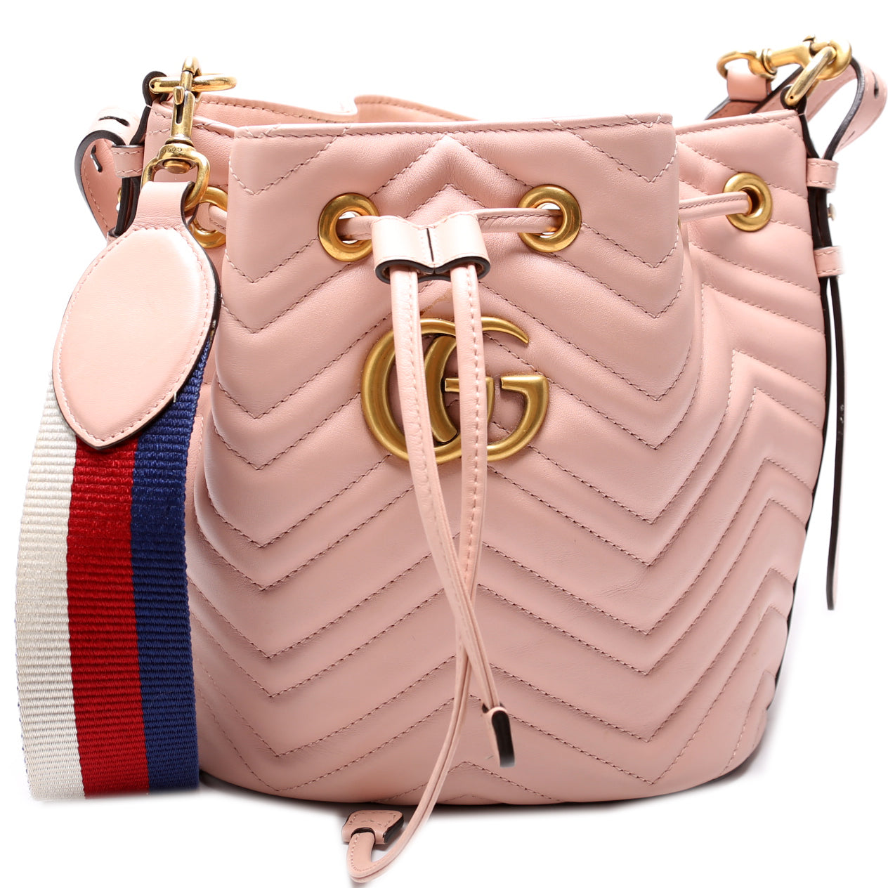Gucci 476674 GG Marmont Bucket Bag