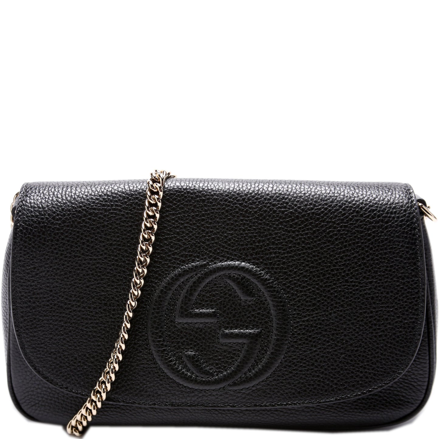 Gucci 536224 Soho Chain Tassel Flap Bag