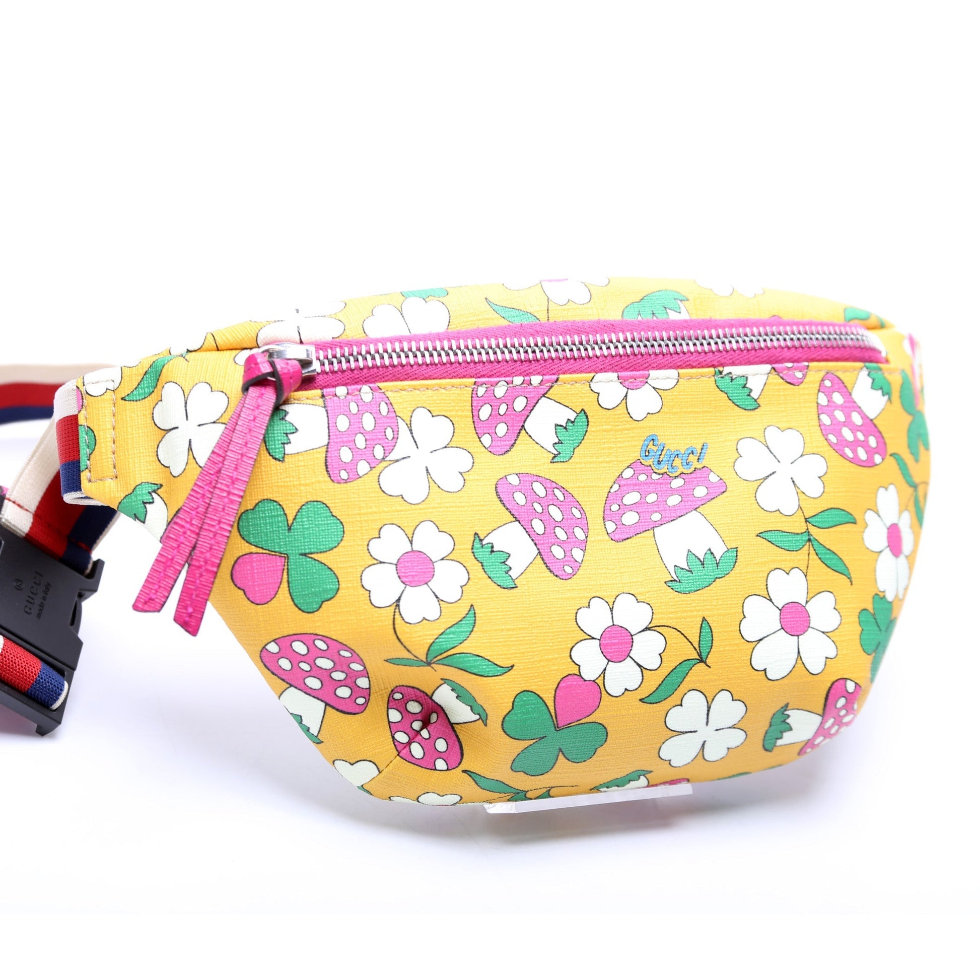 Gucci 502095 GG Supreme Printed Canvas Kids Belt Bag