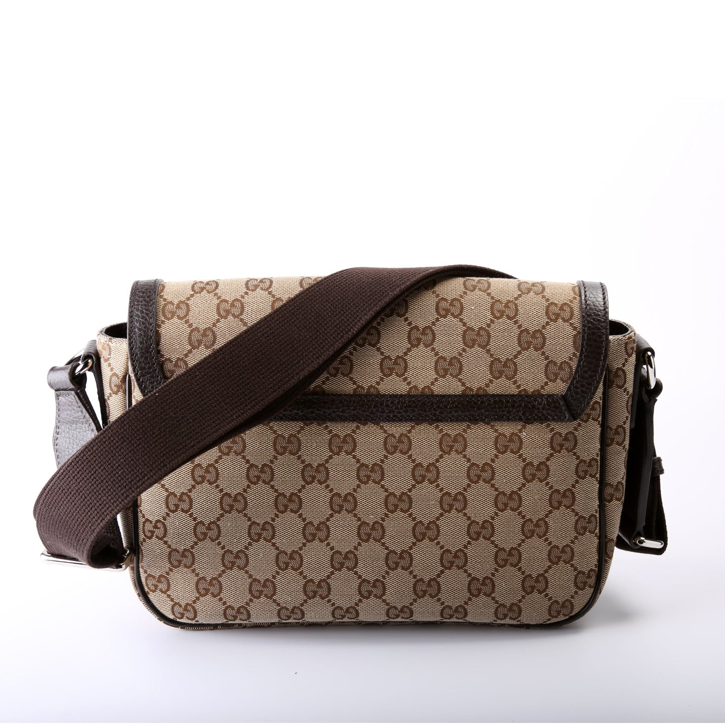 Gucci 449172 GG Canvas Messenger Bag
