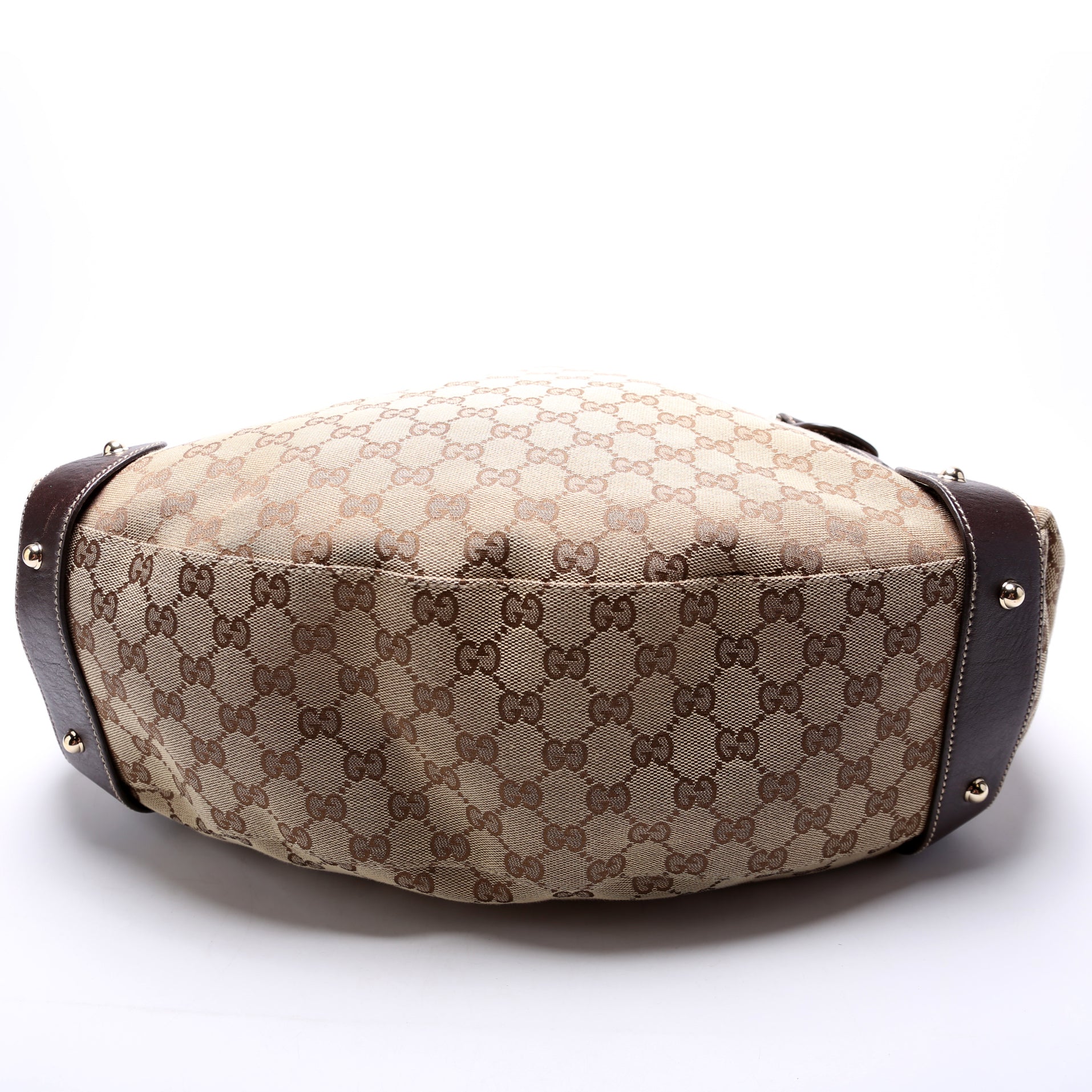 Gucci 137621 GG Canvas Pelham Hobo Bag