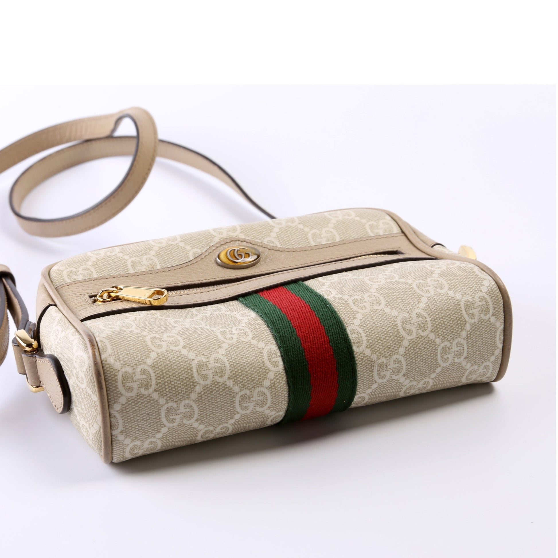 Gucci 517350 GG Supreme Mini Ophidia Bag