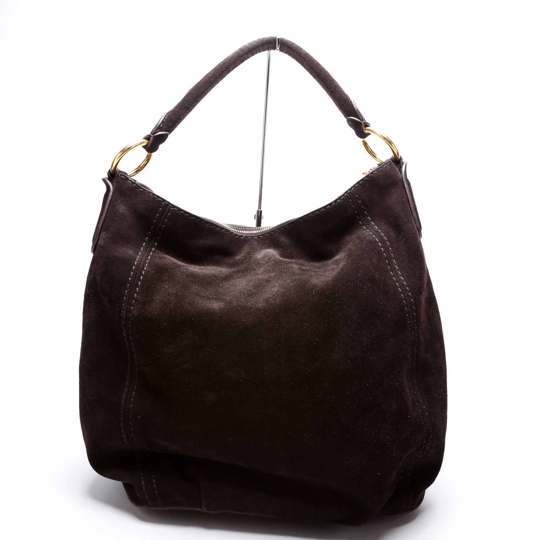Prada Suede Hobo Bag