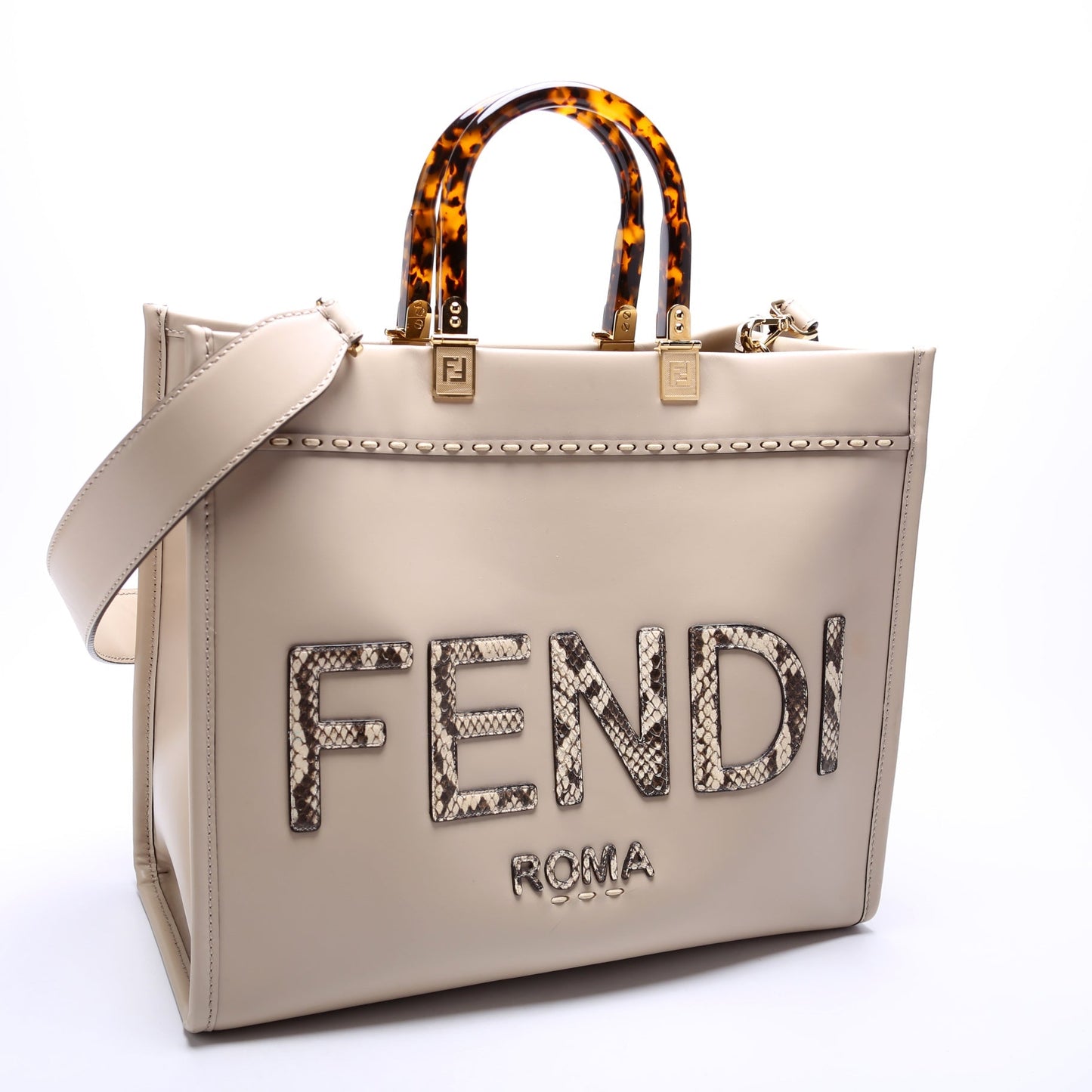 Fendi 8BH386 Sunshine Shopper Medium Bag