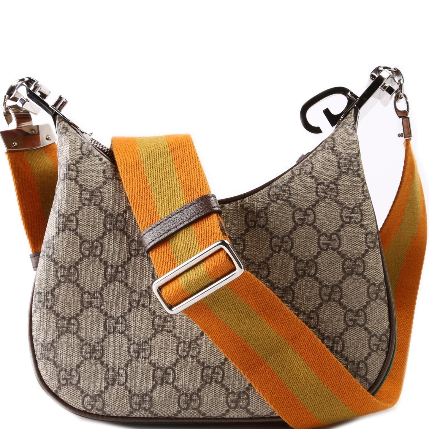 Gucci Leather Canvas Shoulder Bag