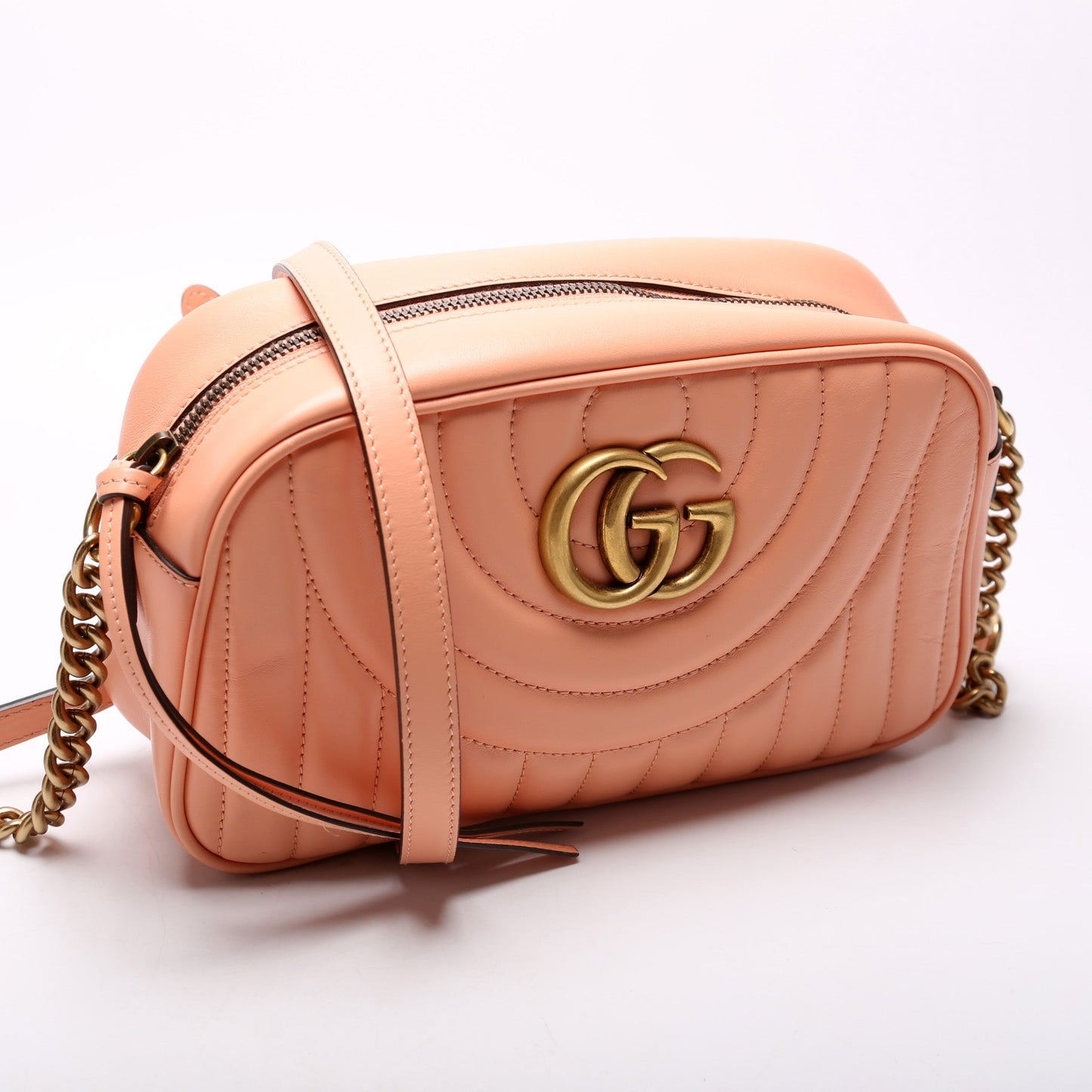 Gucci 447632 Marmont Small Leather Camera Newer Bag