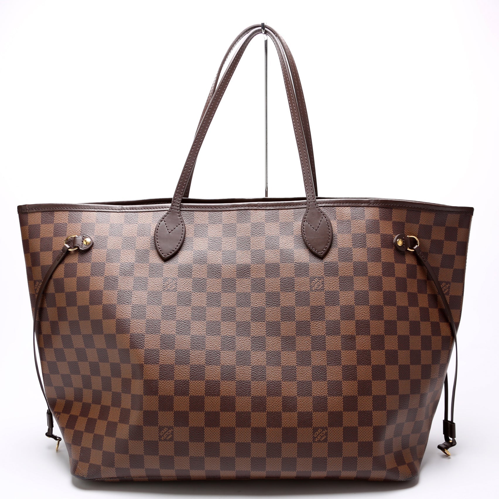 Louis Vuitton Neverfull w/Wallet GM Damier Ebene