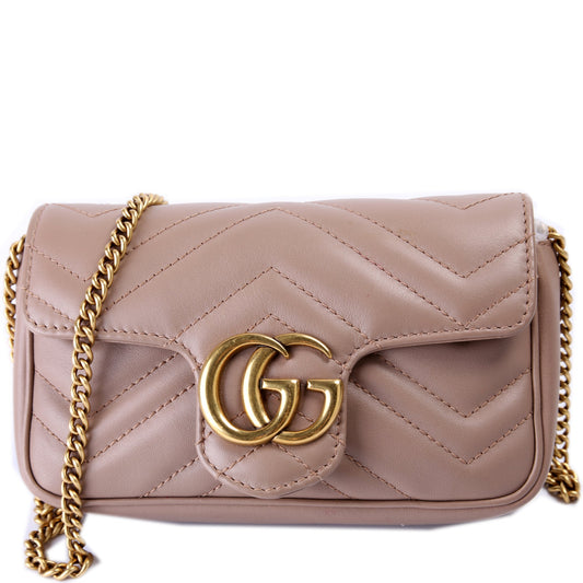 Gucci 476433 Marmont Super Mini Flap Bag