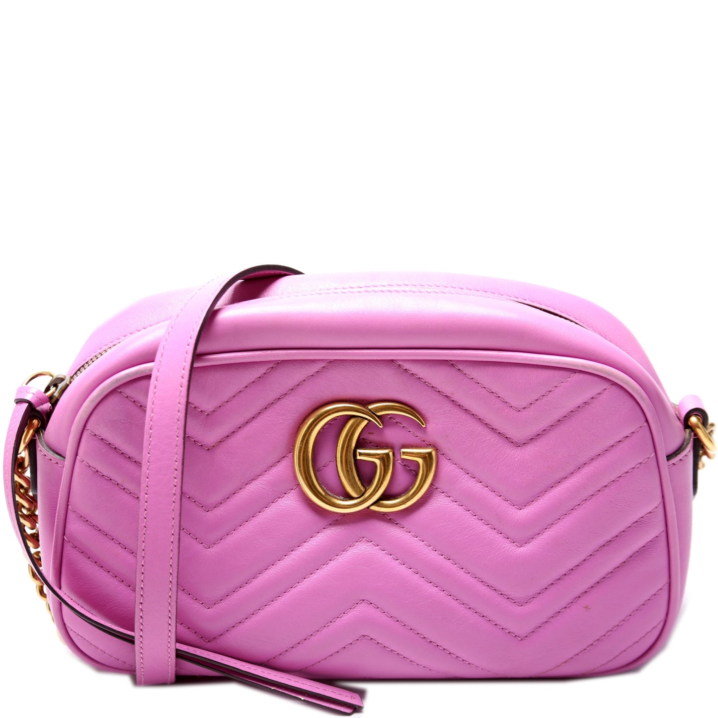 Gucci 447632 Marmont Small Leather Camera Bag