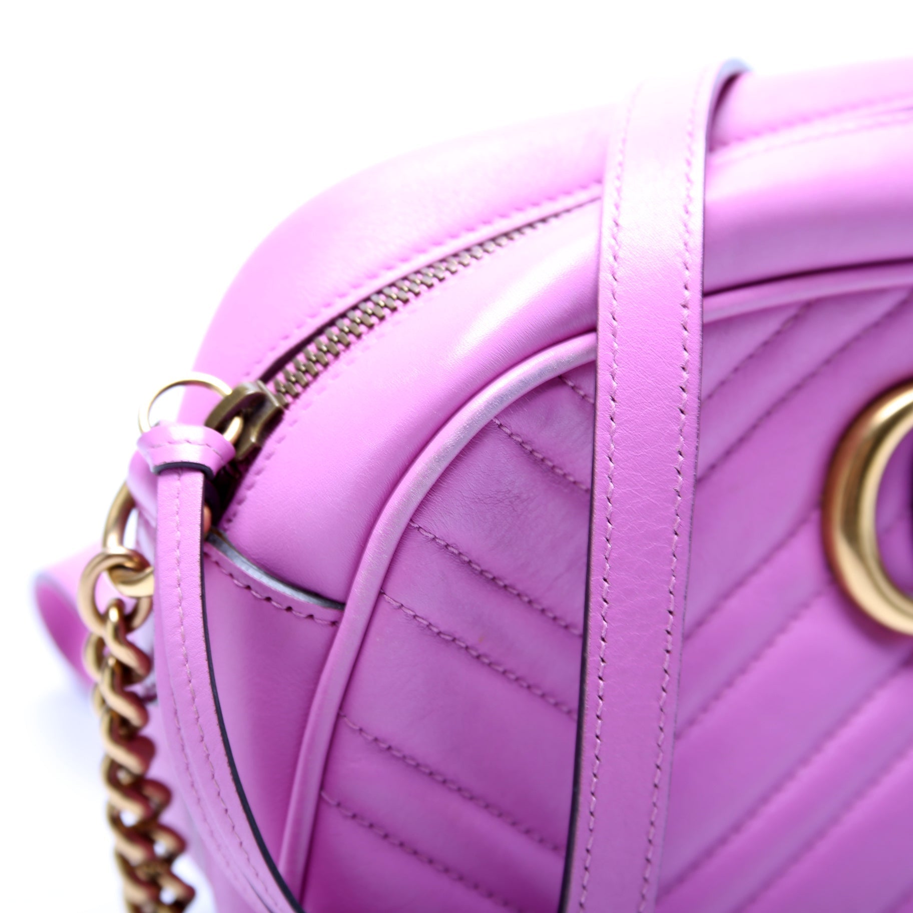 Gucci 447632 Marmont Small Leather Camera Bag