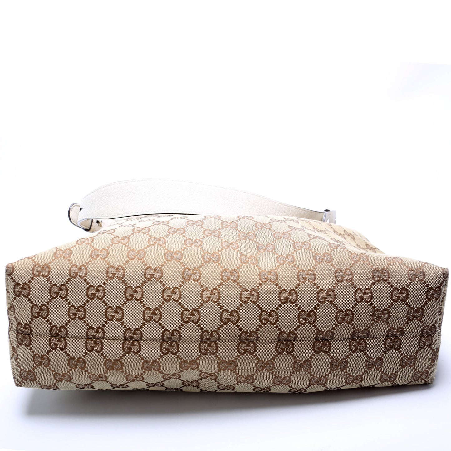 Gucci 232961 GG Canvas Medium Icon Bit Hobo Bag