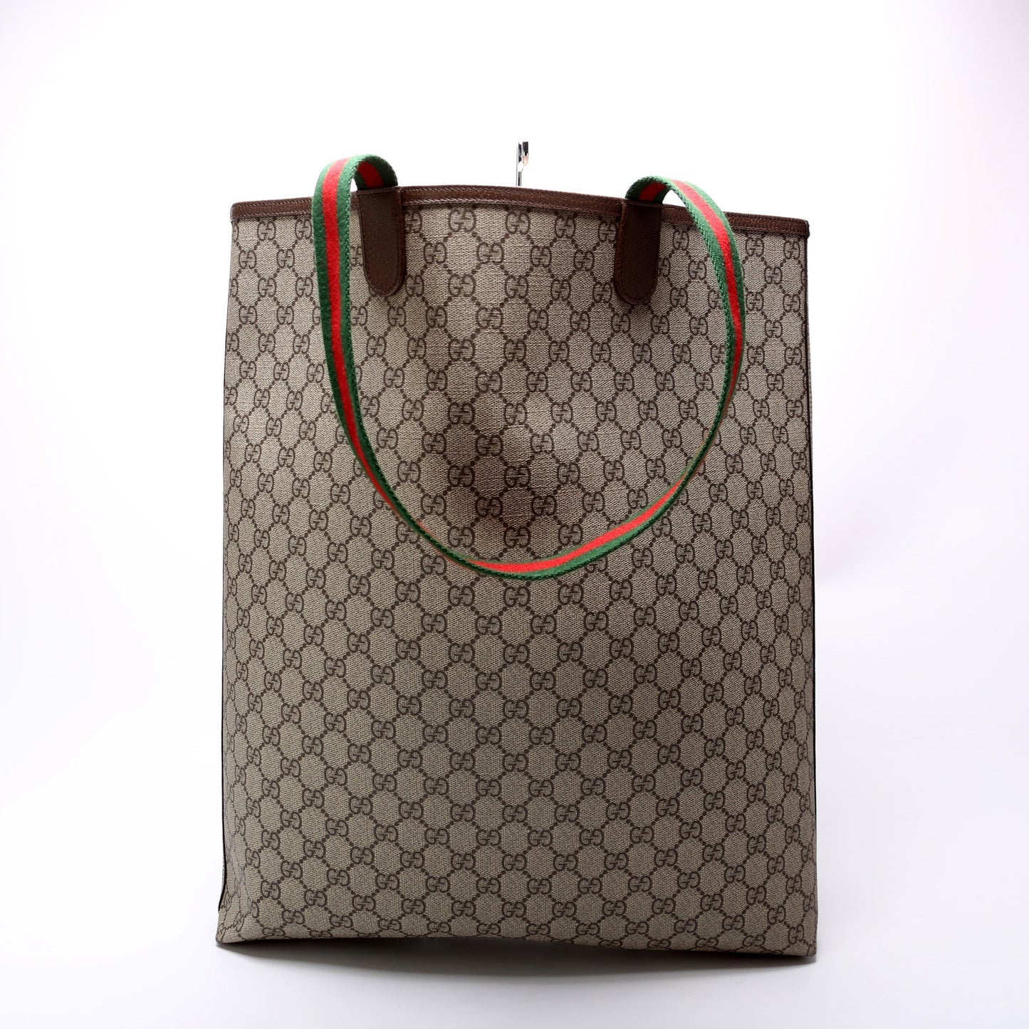 Gucci Leather Canvas Tote