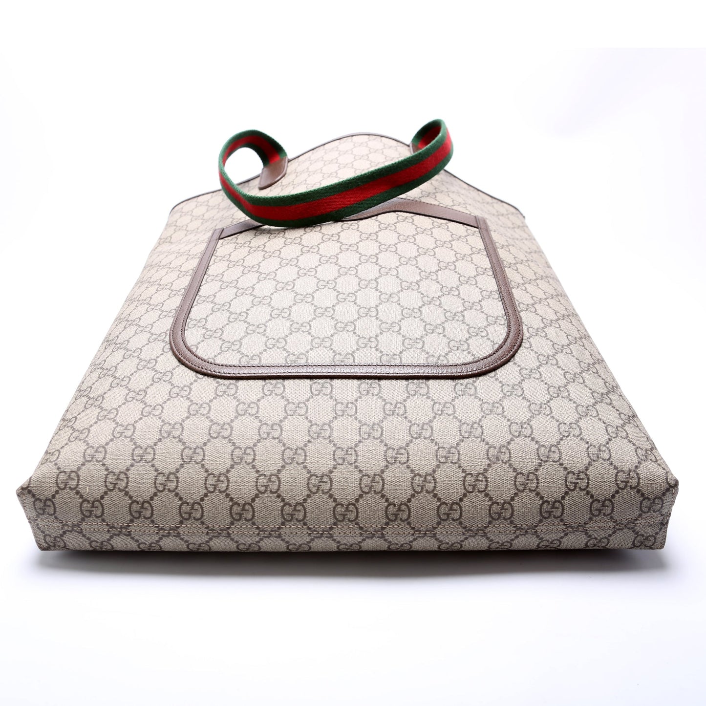 Gucci Leather Canvas Tote