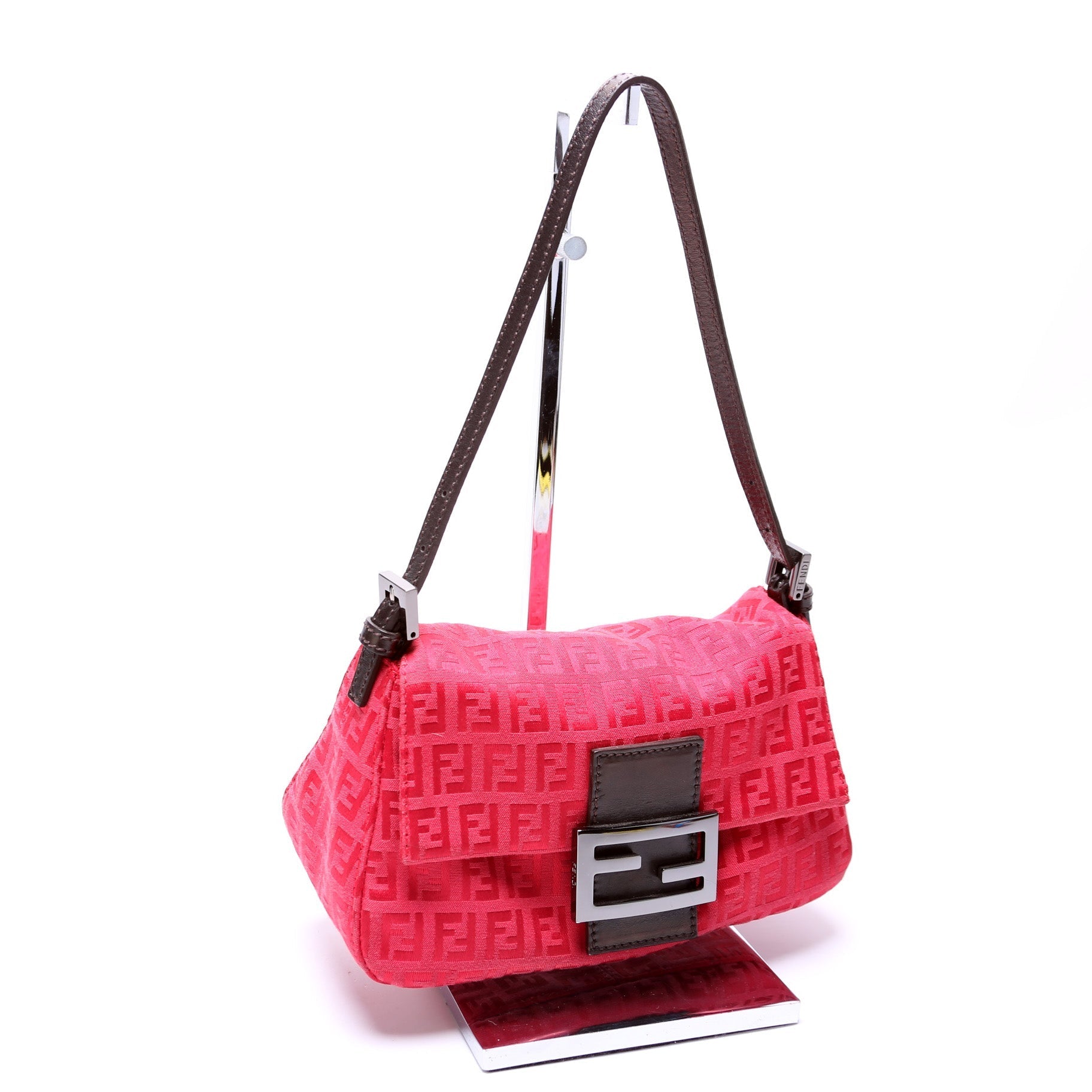 Fendi 8BR180 Mini Mamauette Zucchino Fabric Bag