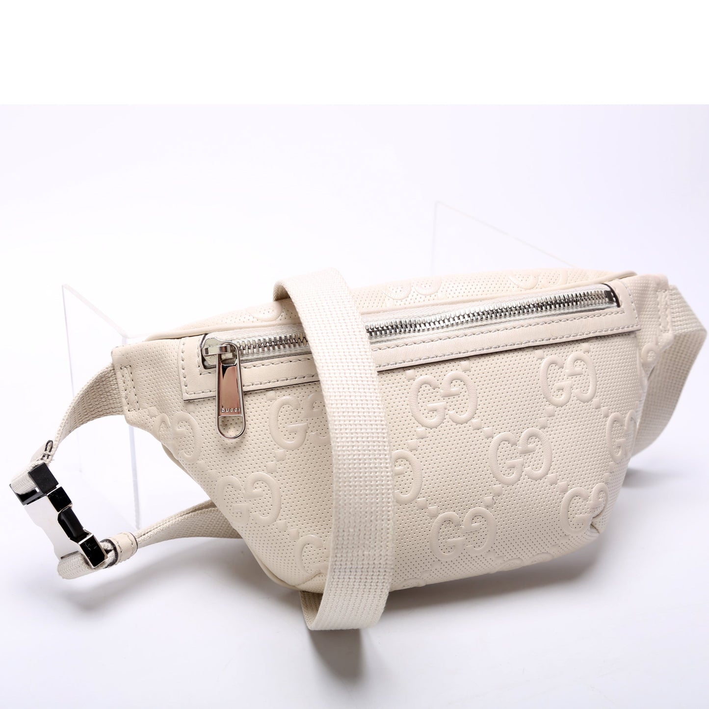 Gucci 658582 GG Embossed Belt Bag