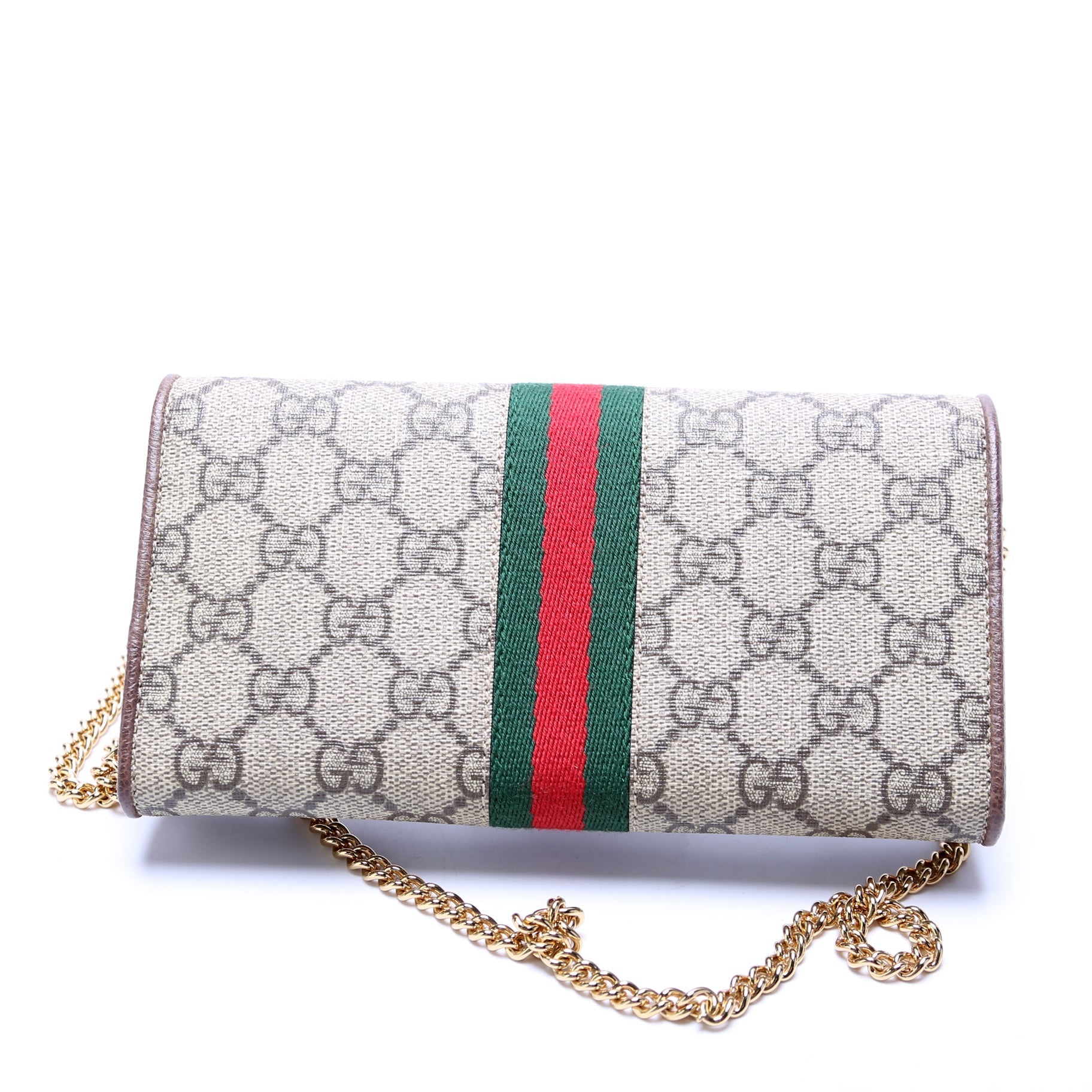 Gucci 546592 Ophidia GG Supreme Chain Wallet Bag