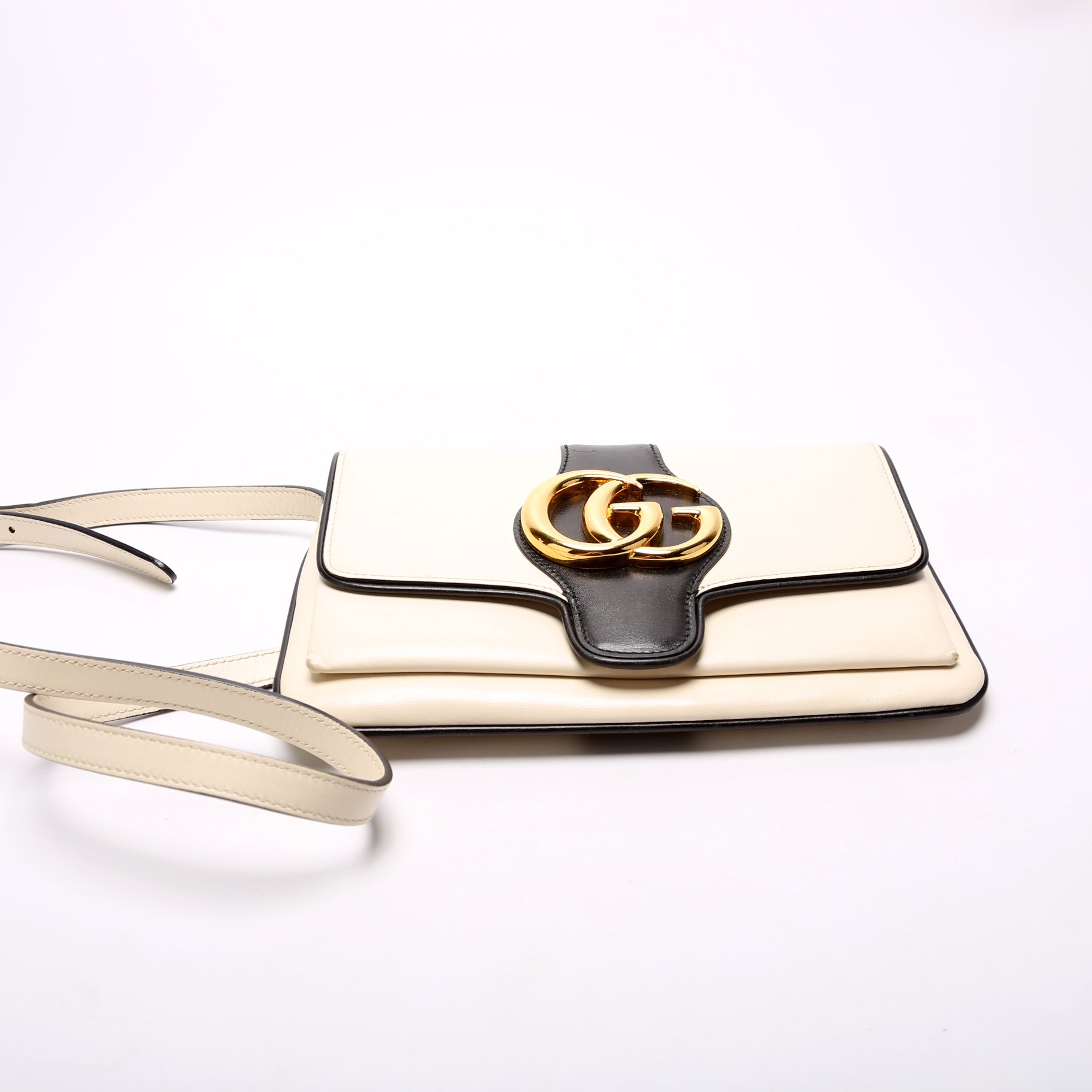 Gucci 550129 Arli Flap Small Calfskin Bag