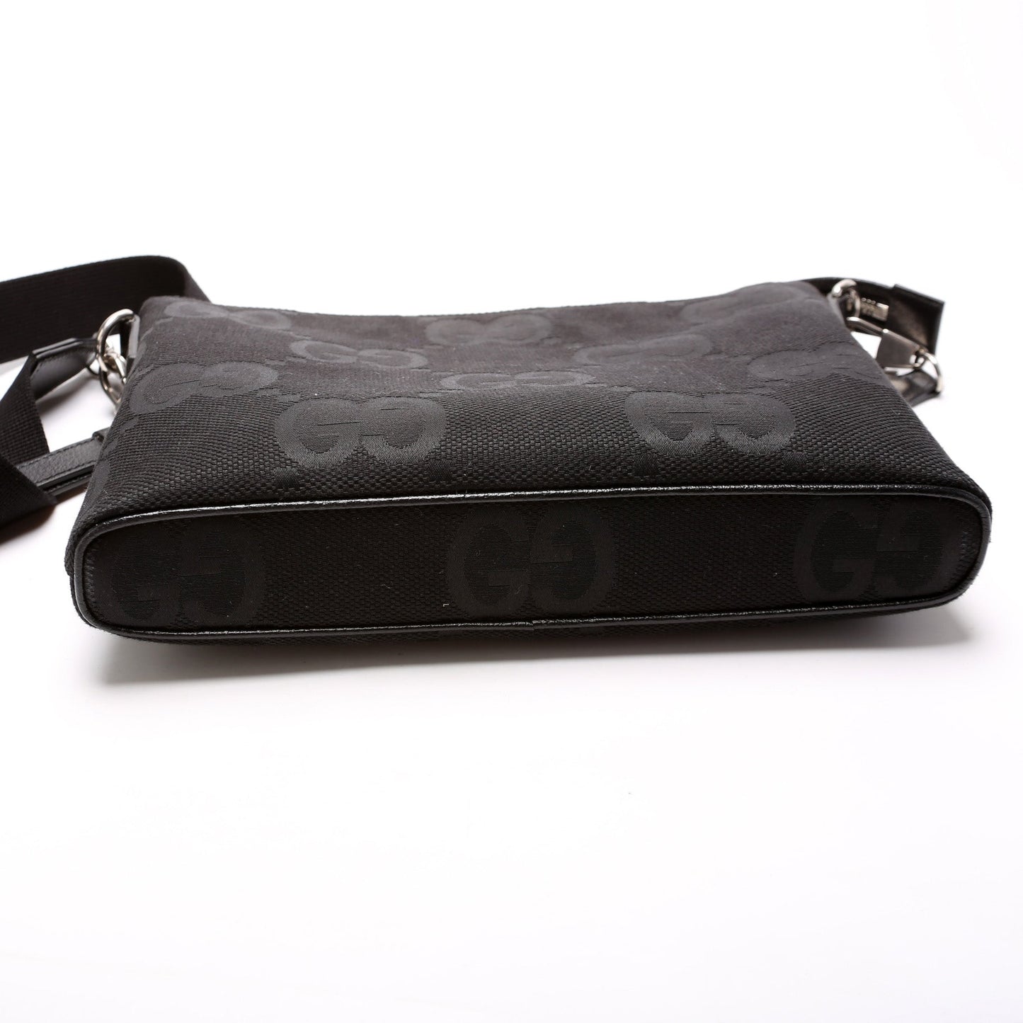 Gucci Leather Canvas Shoulder Bag
