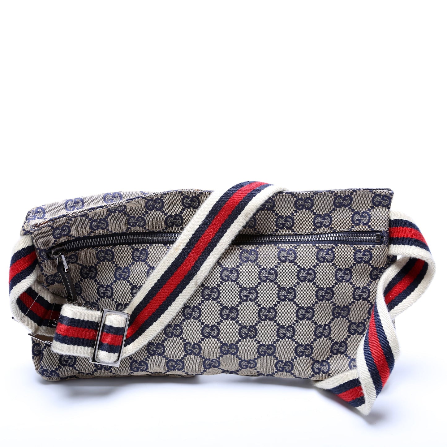 Gucci 28566 GG Canvas Waist Bag