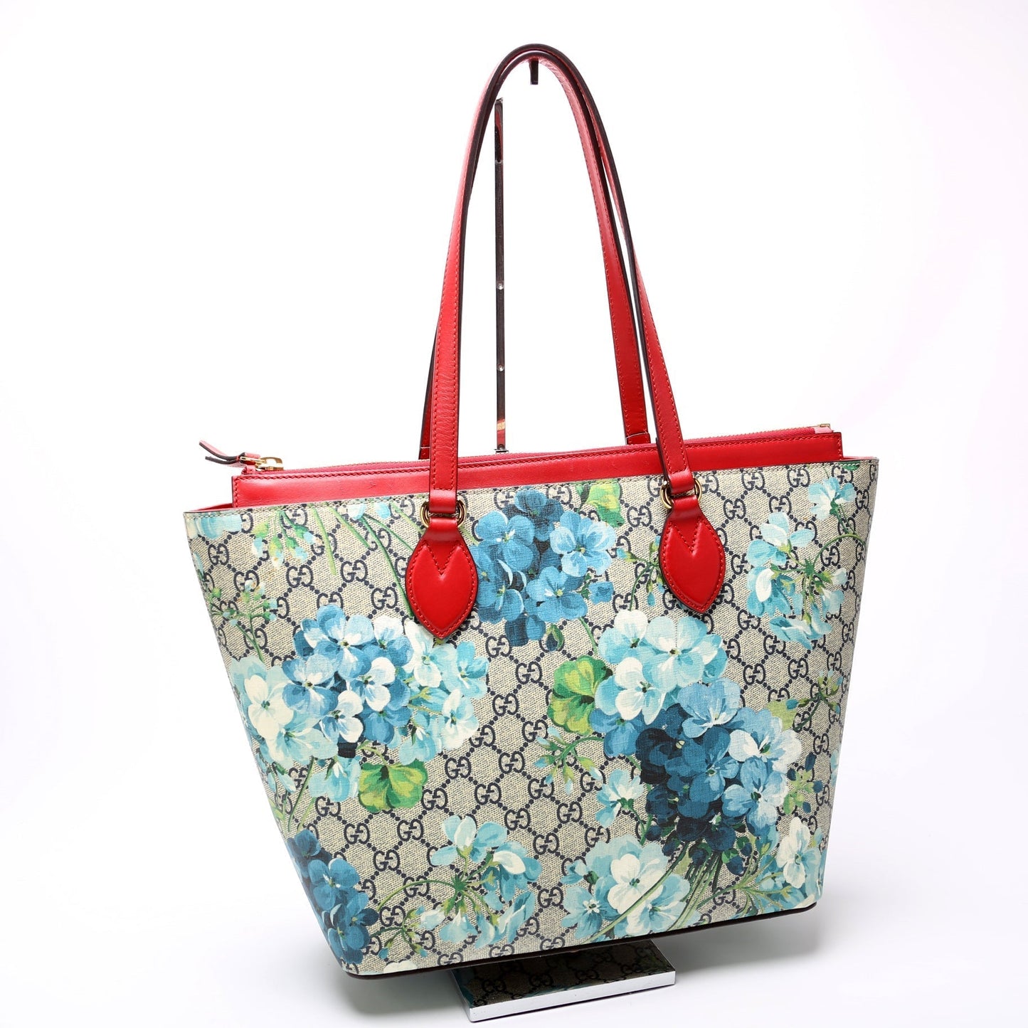 Gucci Leather Canvas Tote