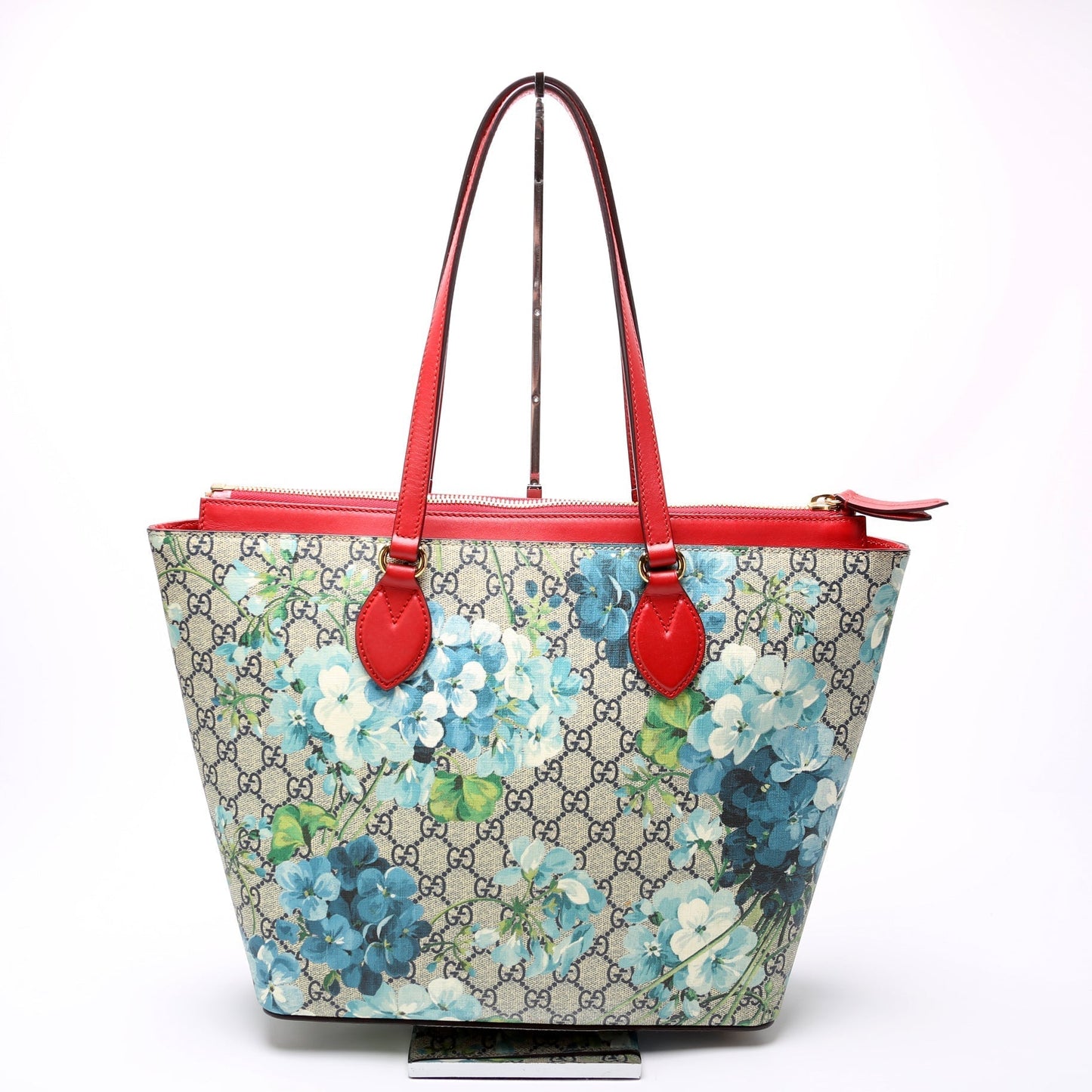Gucci Leather Canvas Tote