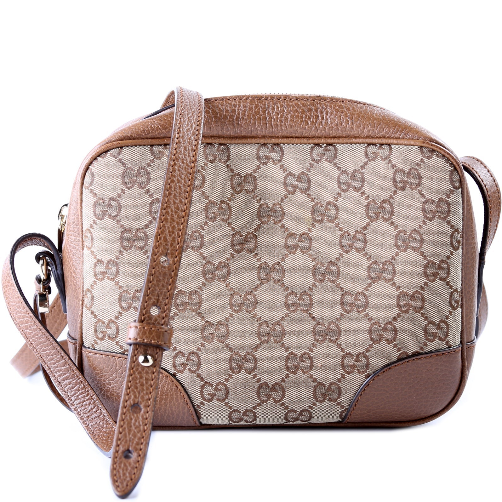 Gucci Leather Canvas Crossbody