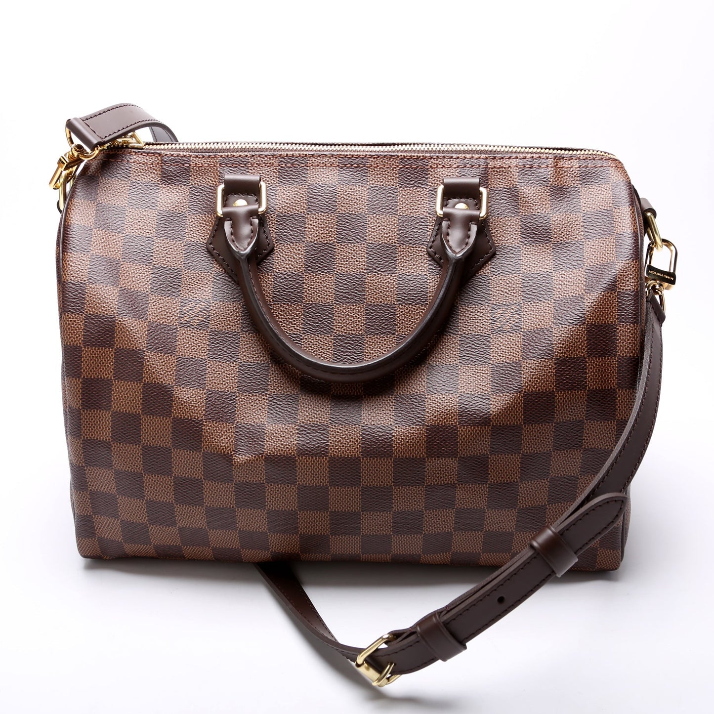 Louis Vuitton Speedy 30 Bandouliere Damier Ebene