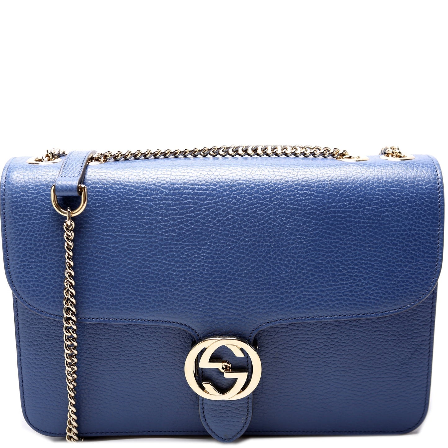 Gucci Chain Leather Shoulder Bag