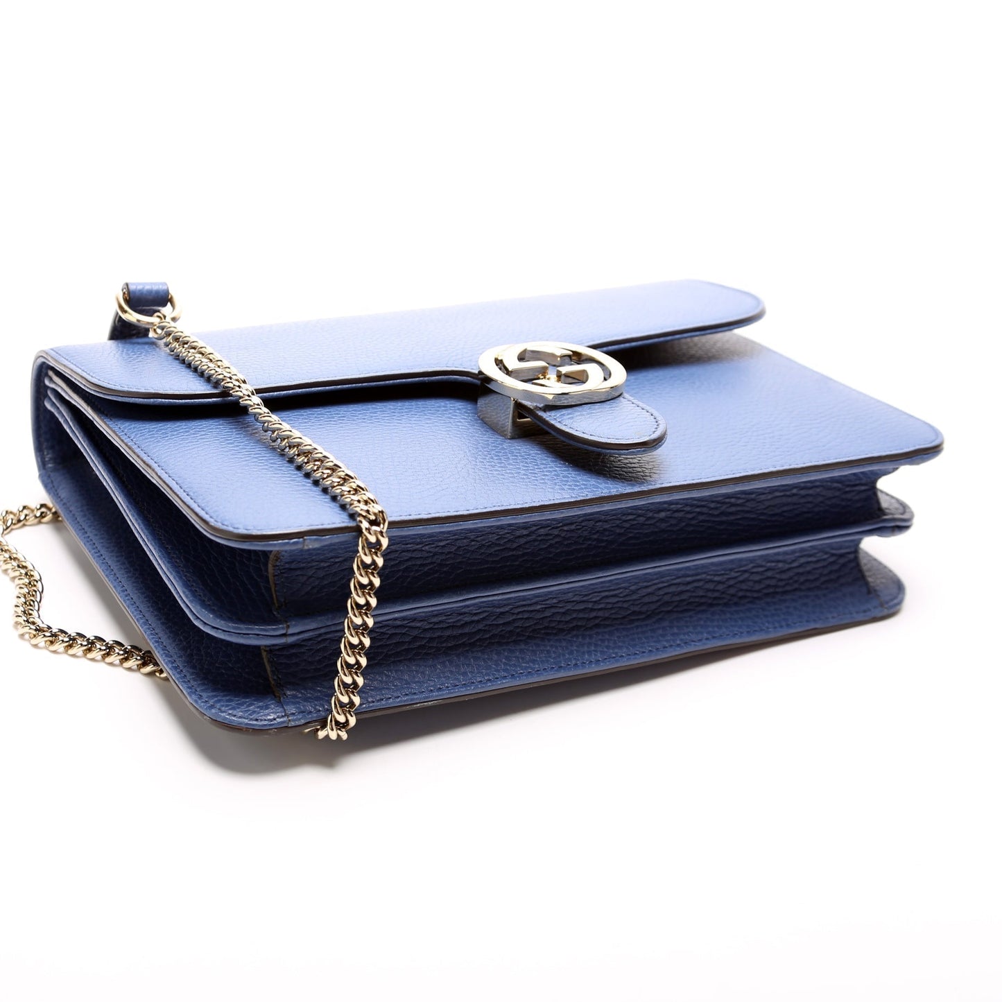 Gucci Chain Leather Shoulder Bag